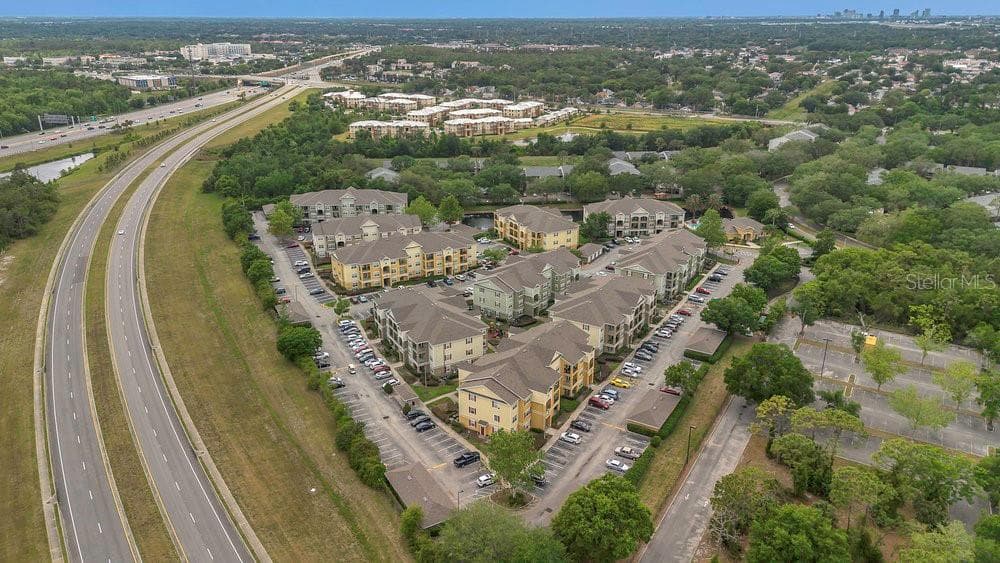 Aerial of complex - 8213 CLAIRE ANN DR #108, ORLANDO