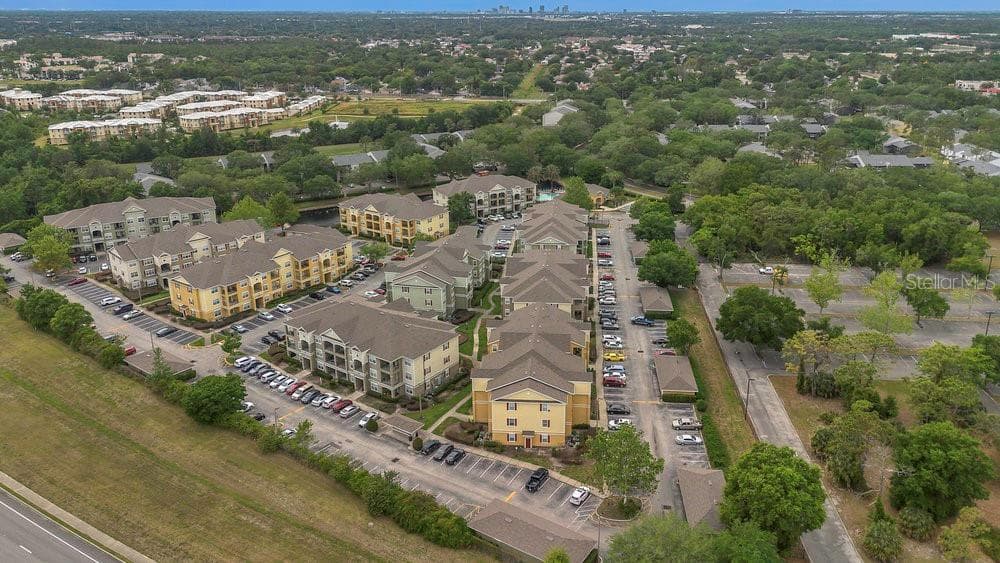 Aerial of complex - 8213 CLAIRE ANN DR #108, ORLANDO