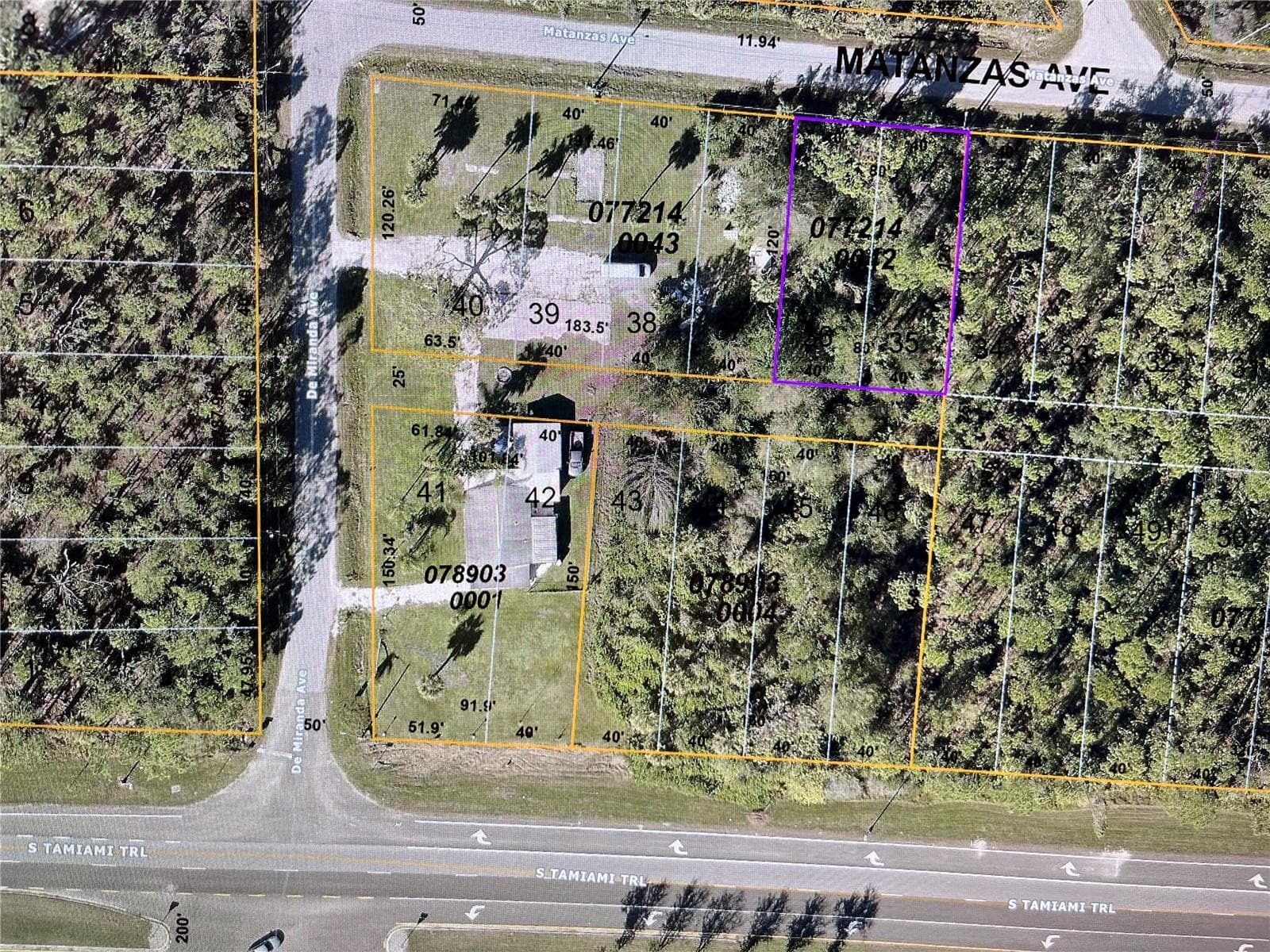11150 MATANZAS LOTS 35 & 36 AVE