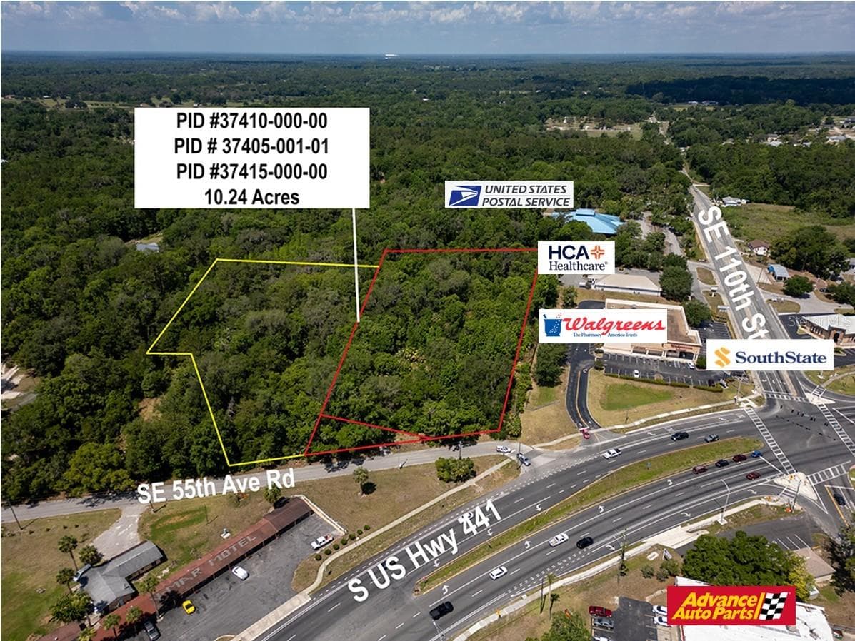 You can also buy the adjacent 5 acres for a total of 10.24 acres - 11090 SE 55TH AVENUE RD, BELLEVIEW