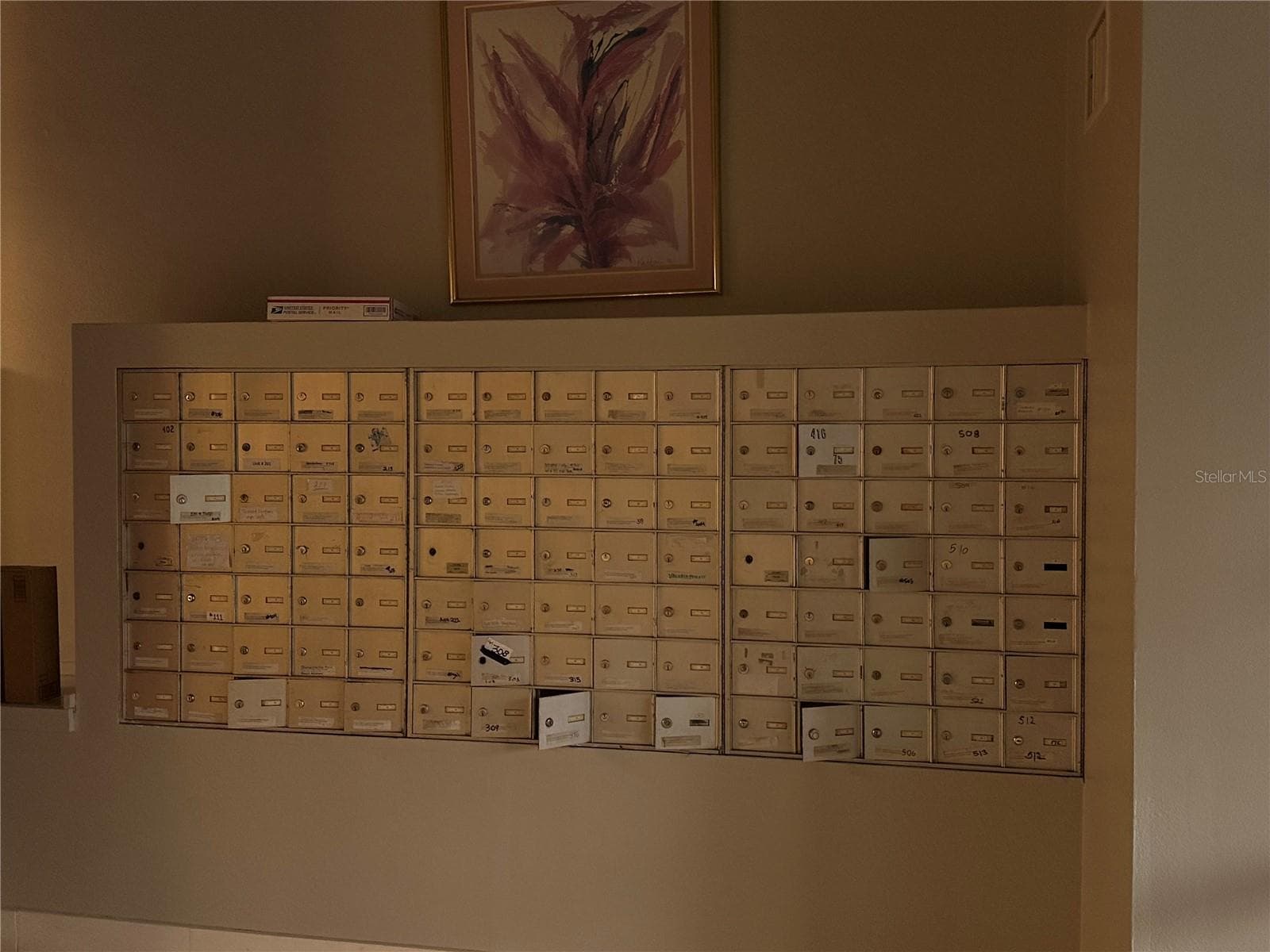 Mail boxes at N Entrance - 701 S MADISON AVE #410, CLEARWATER