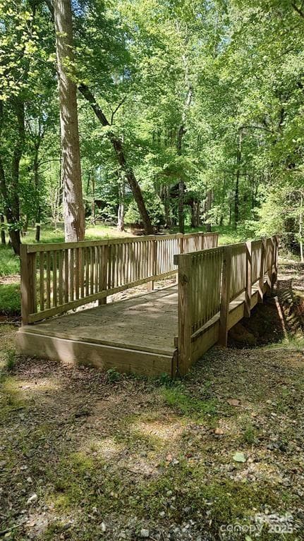 bridge to pavilion - 105 Cranberry Lane, Mooresboro