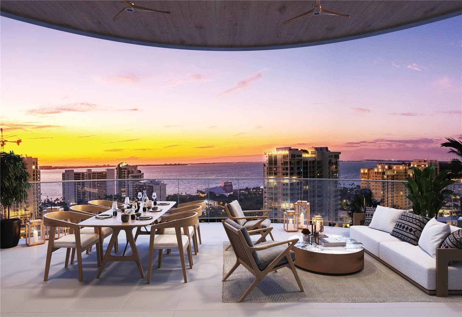 Residence A Balcony - 290 COCOANUT AVE #601, SARASOTA