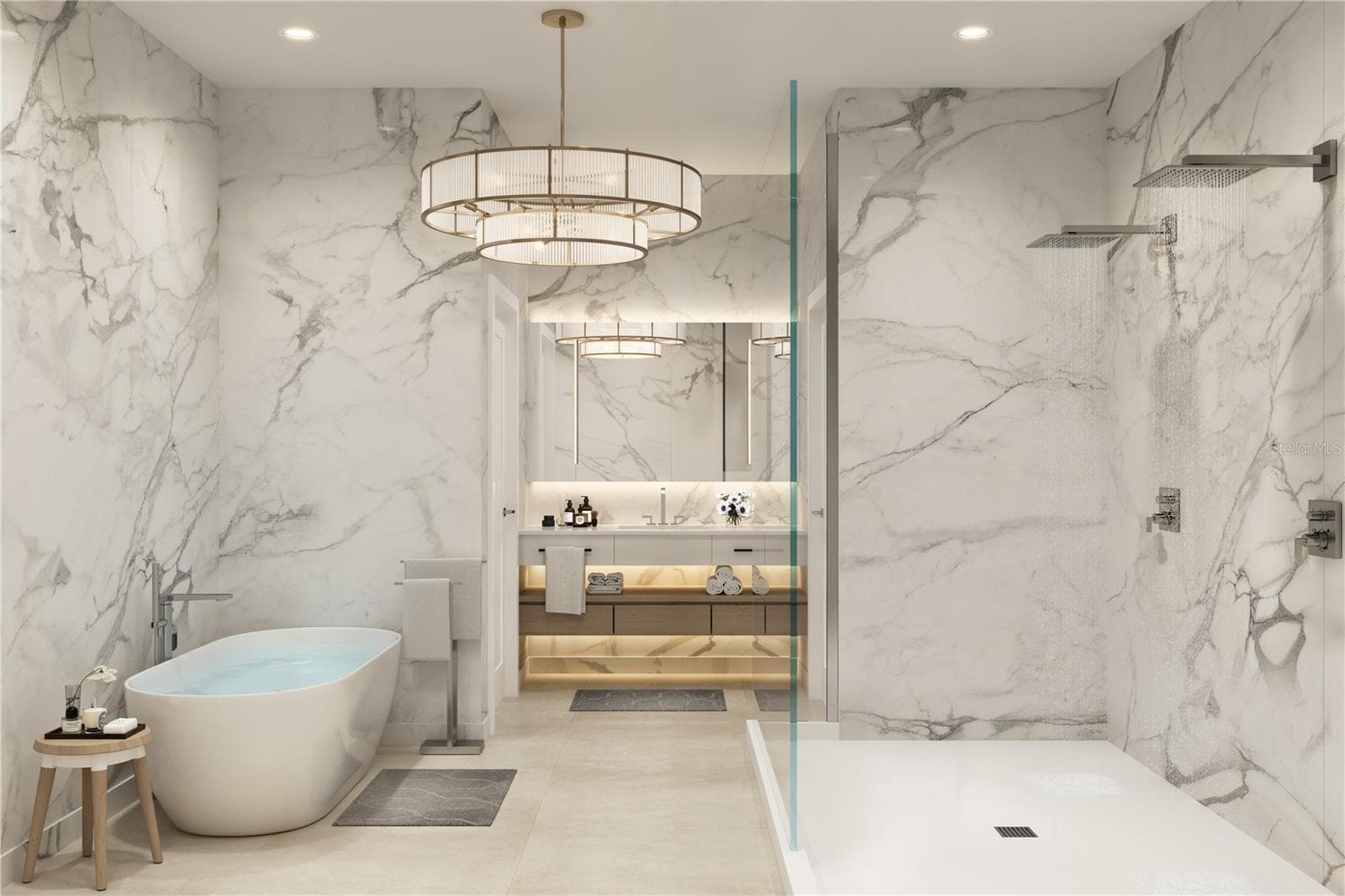 Primary Bath - 290 COCOANUT AVE #601, SARASOTA