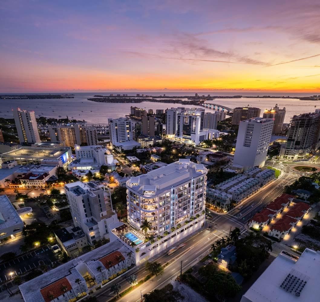 Aerial - 290 COCOANUT AVE #601, SARASOTA
