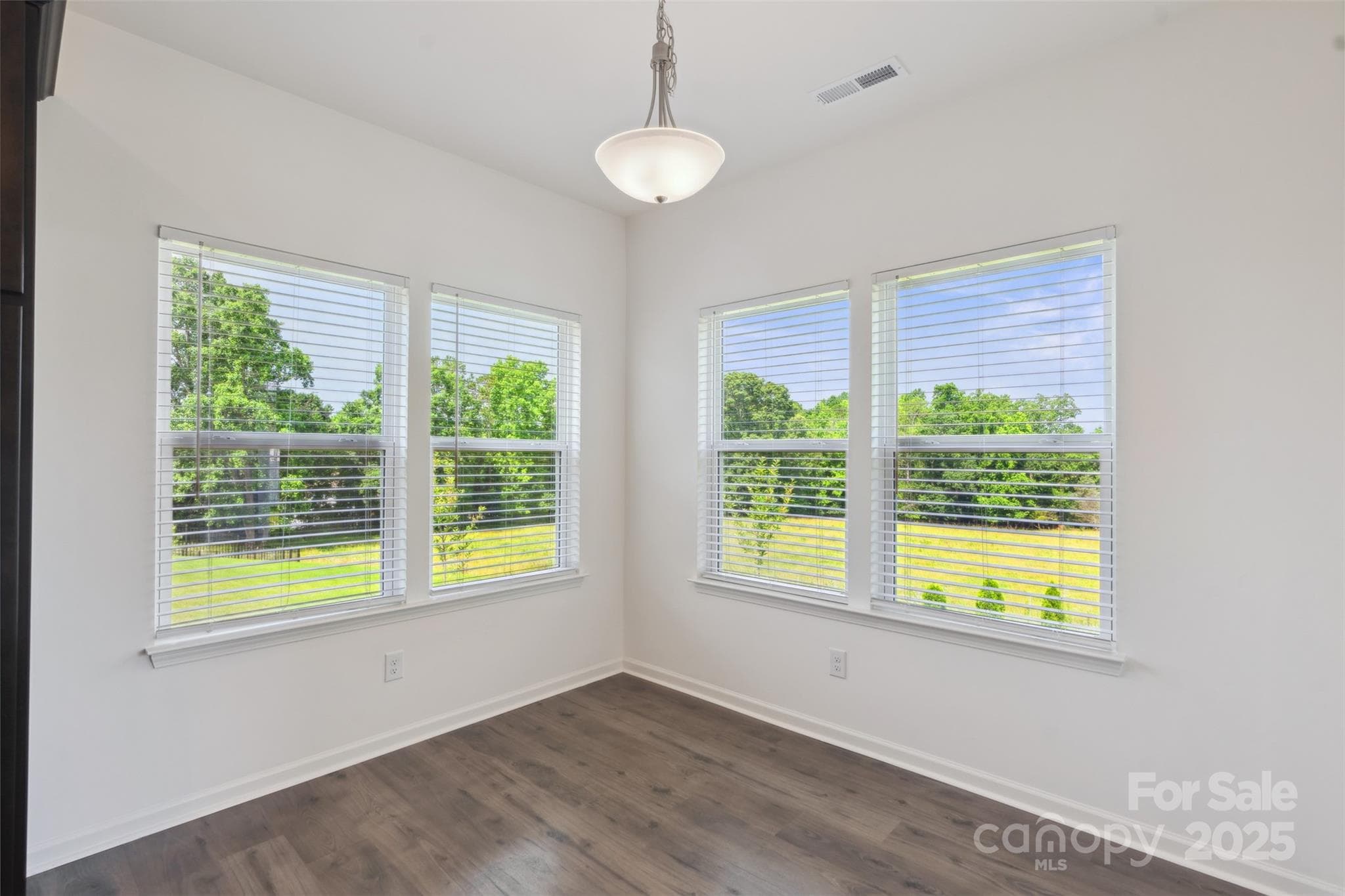 Breakfast area with gorgeous views - 117 Carmine Court, Troutman