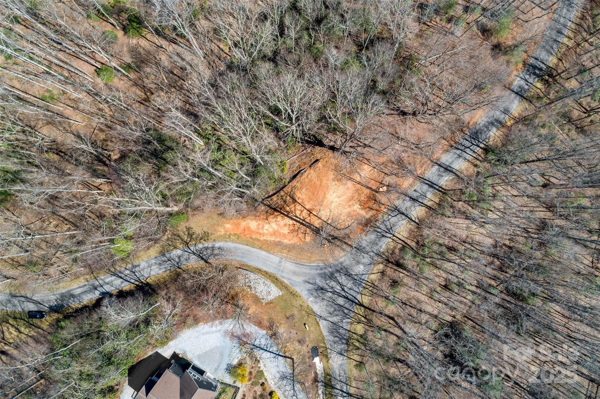Nice aerial view of lot. - Lot# 158 Hunnicut Mountain Road, Marion