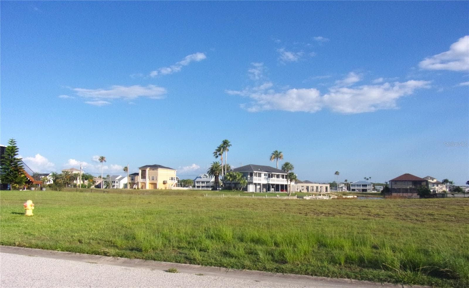 Fire hydrant at the east side of lot - 3406 BLUEFISH DR, HERNANDO BEACH