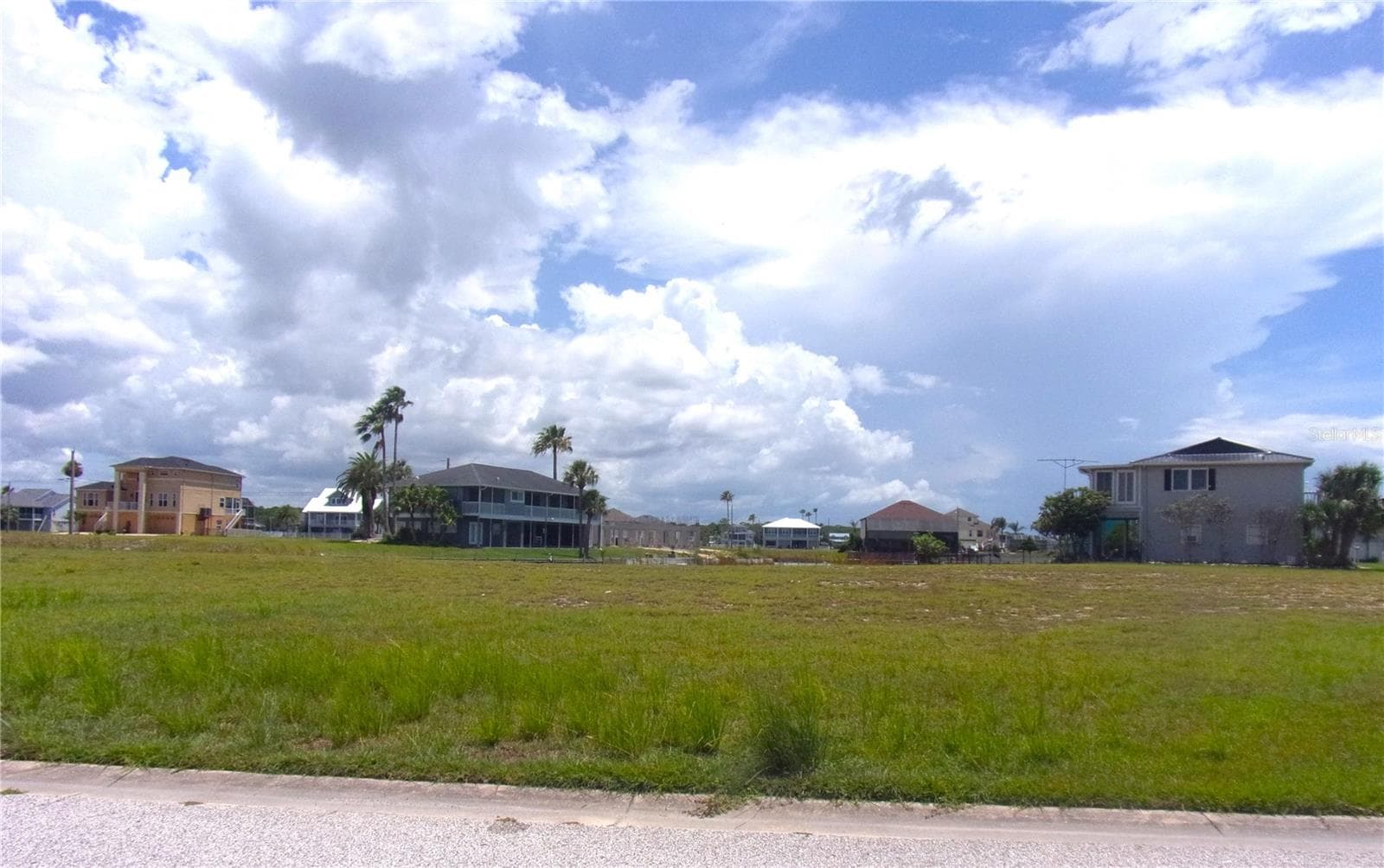 Standing in front of the lot - 3406 BLUEFISH DR, HERNANDO BEACH