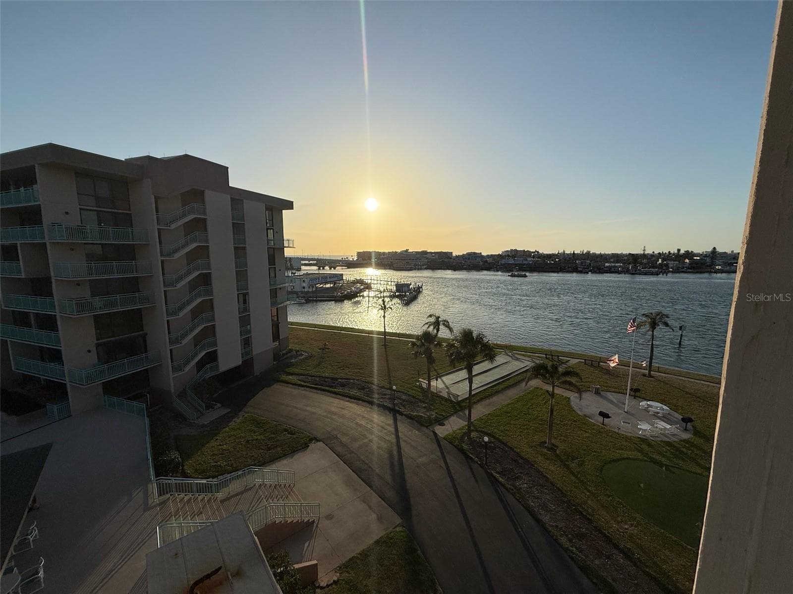 Sunset exposure - from Master Br Balcony! one of only a few like this in the bldg! - 1 KEY CAPRI #502E, TREASURE ISLAND