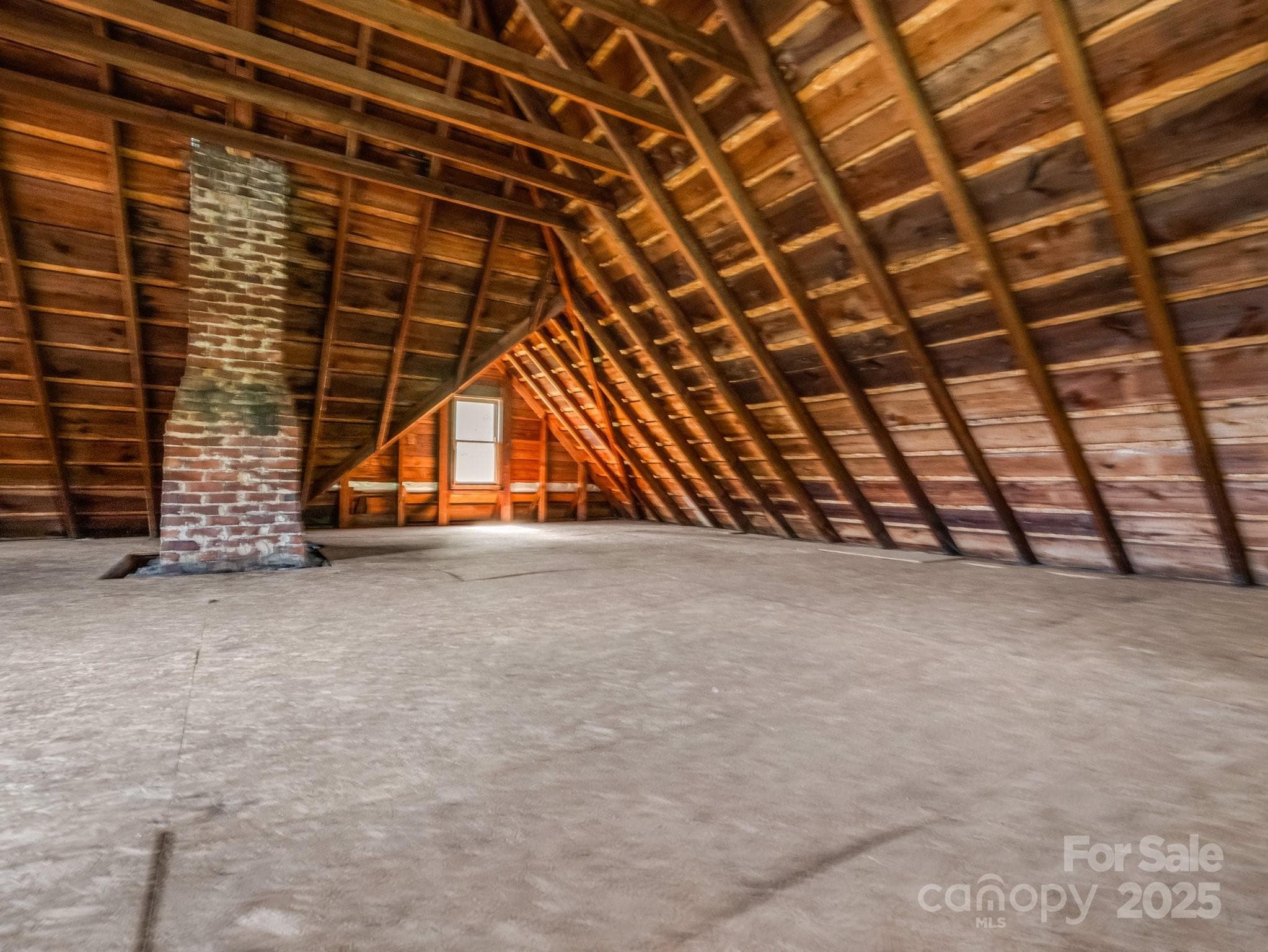 Unfinished attic - Lake Lure
