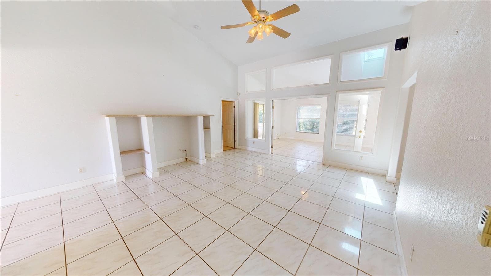 Great Room w/French Doors to Family Room - 2244 MAURITANIA RD, PUNTA GORDA