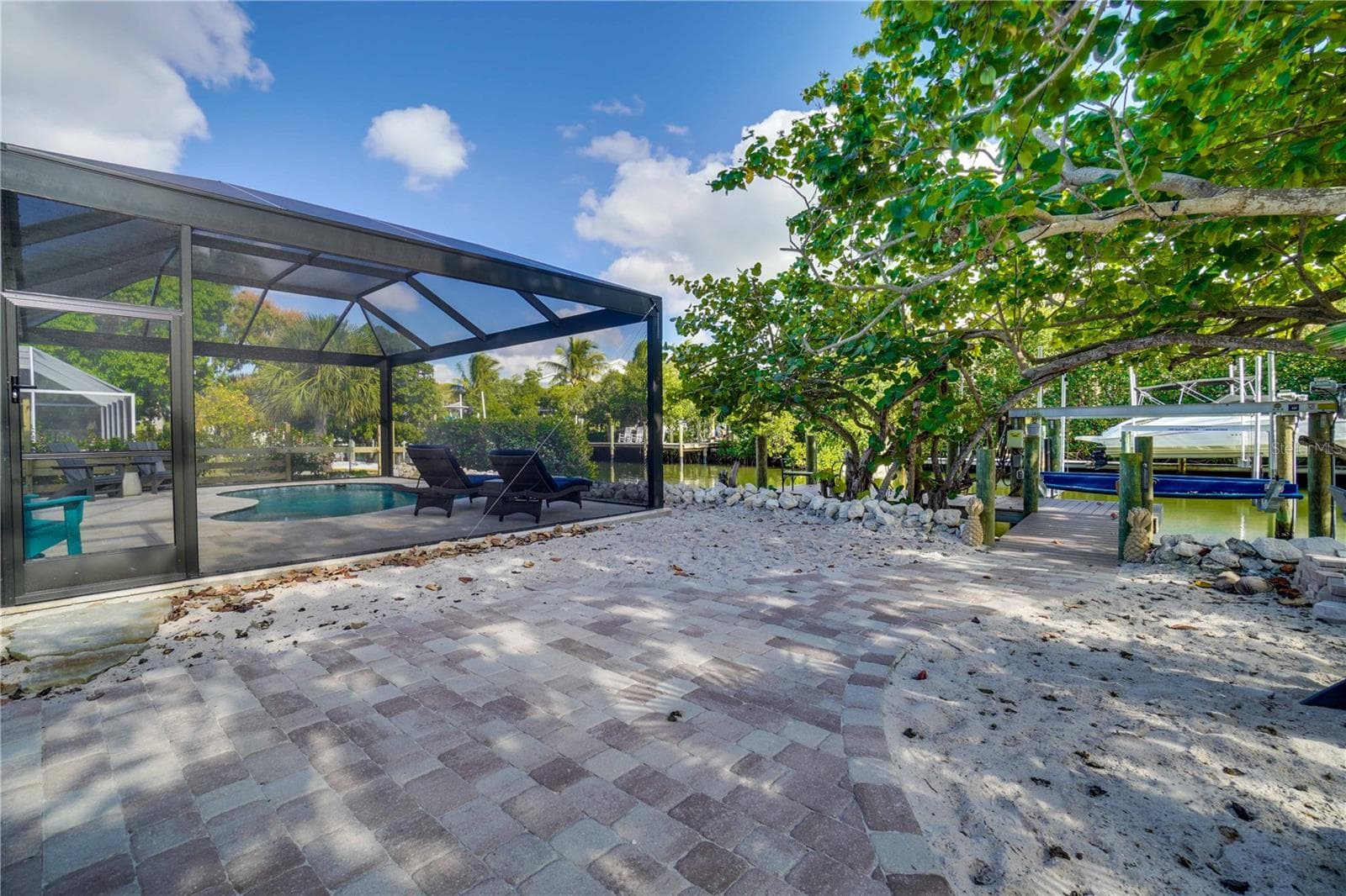 Existing Pool - 640 LYONS LN, LONGBOAT KEY