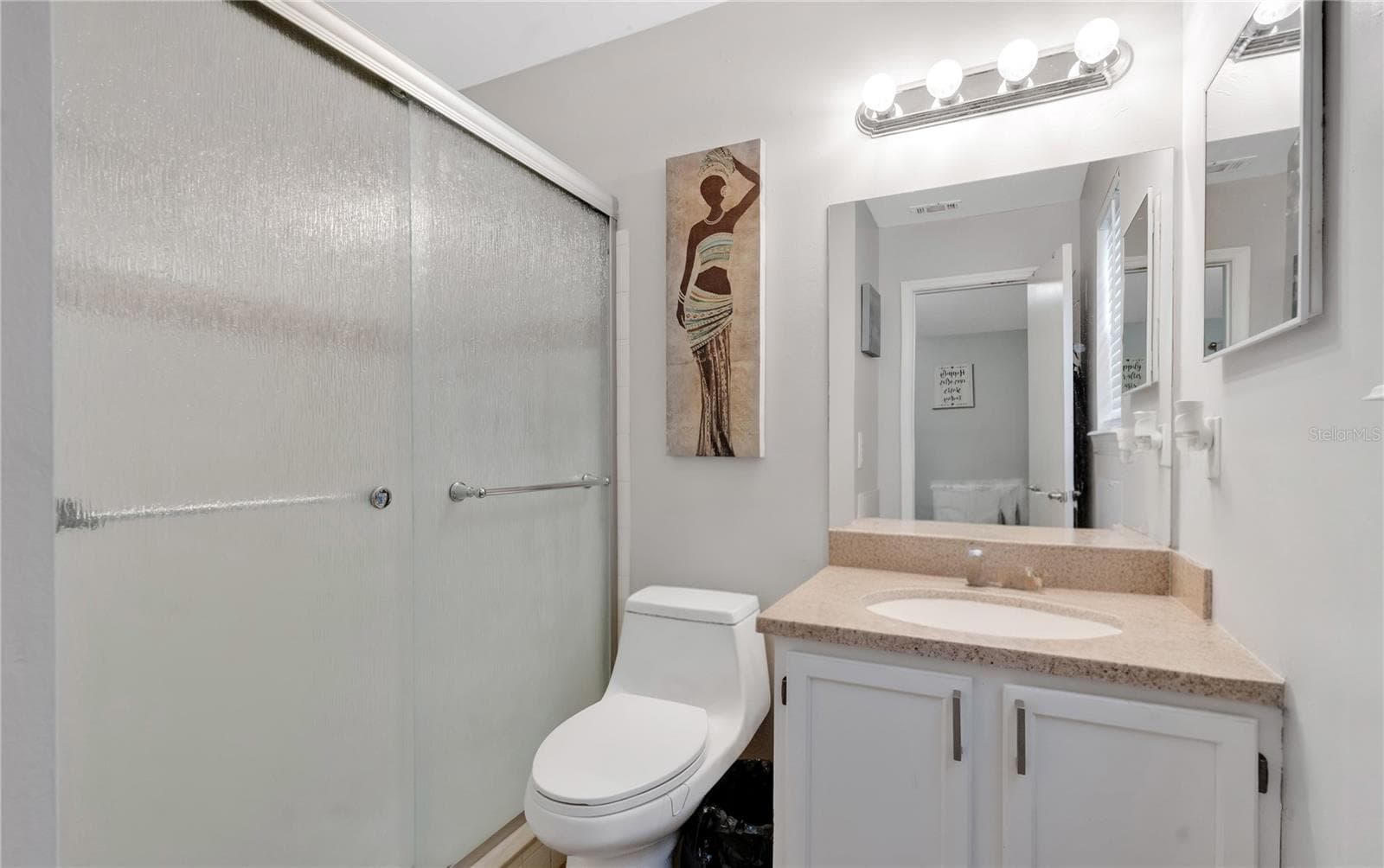Master Bathroom -Photo has been digitately enhanced. - 9616 RIVER WALK CT, ORLANDO