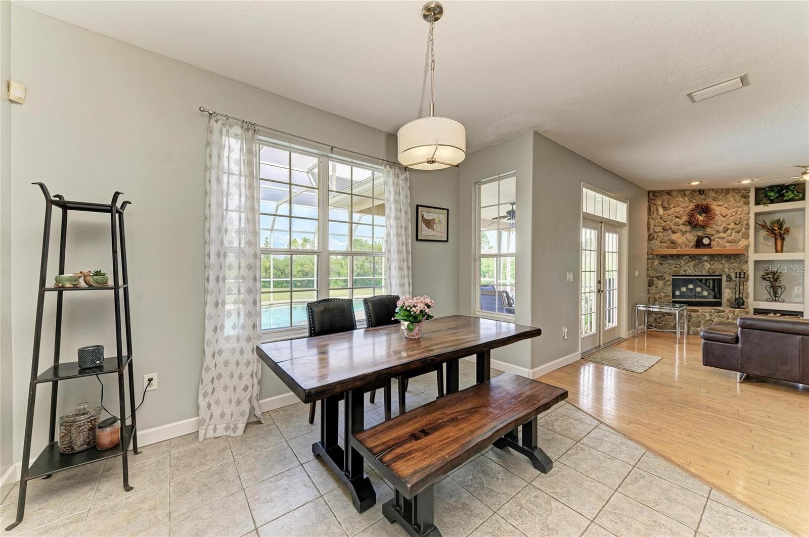 Double Windows with Views of Pool and Woods - 8331 241ST ST E, MYAKKA CITY