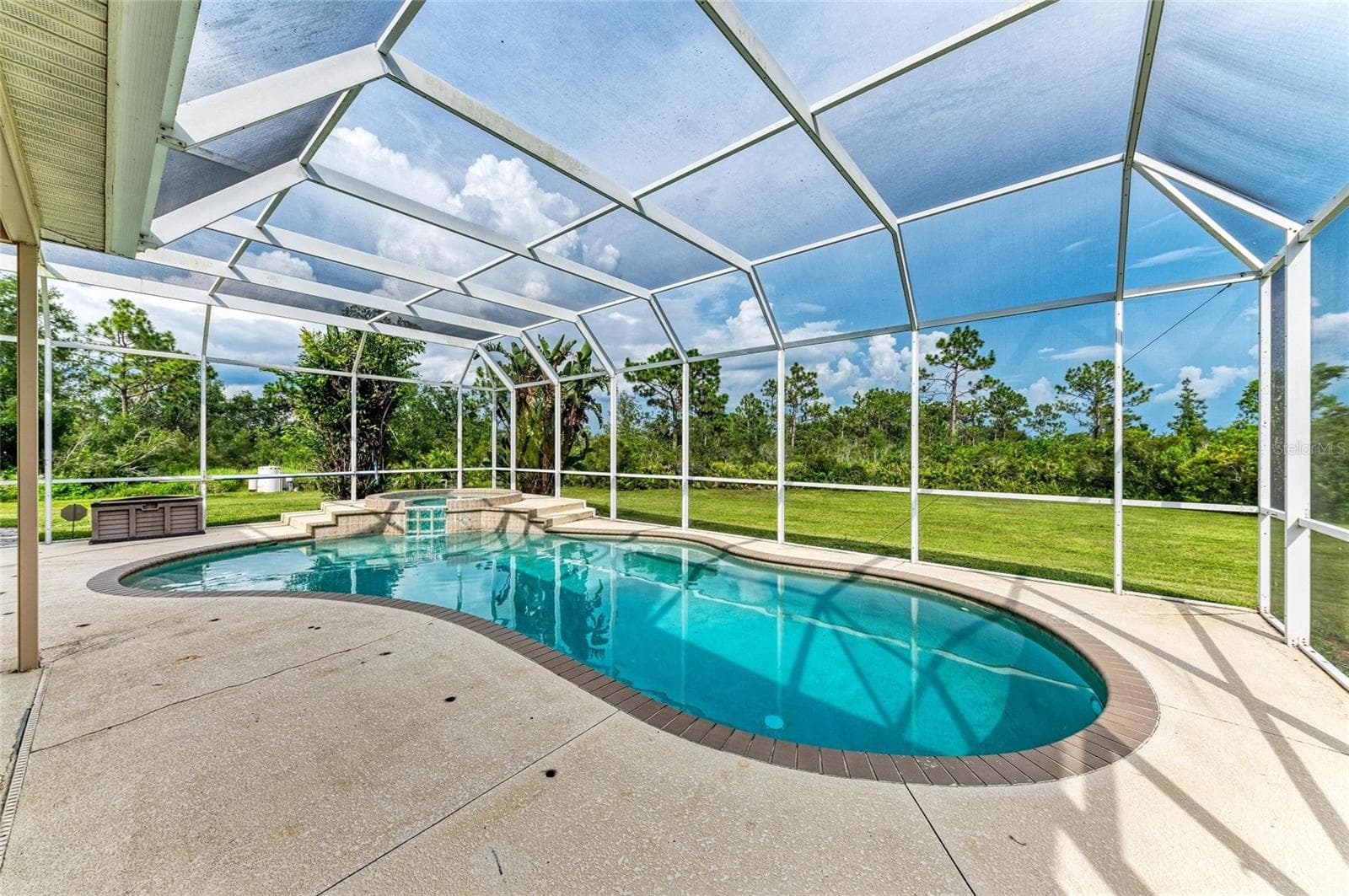 Pool & Spa and Screened Lanai - 8331 241ST ST E, MYAKKA CITY