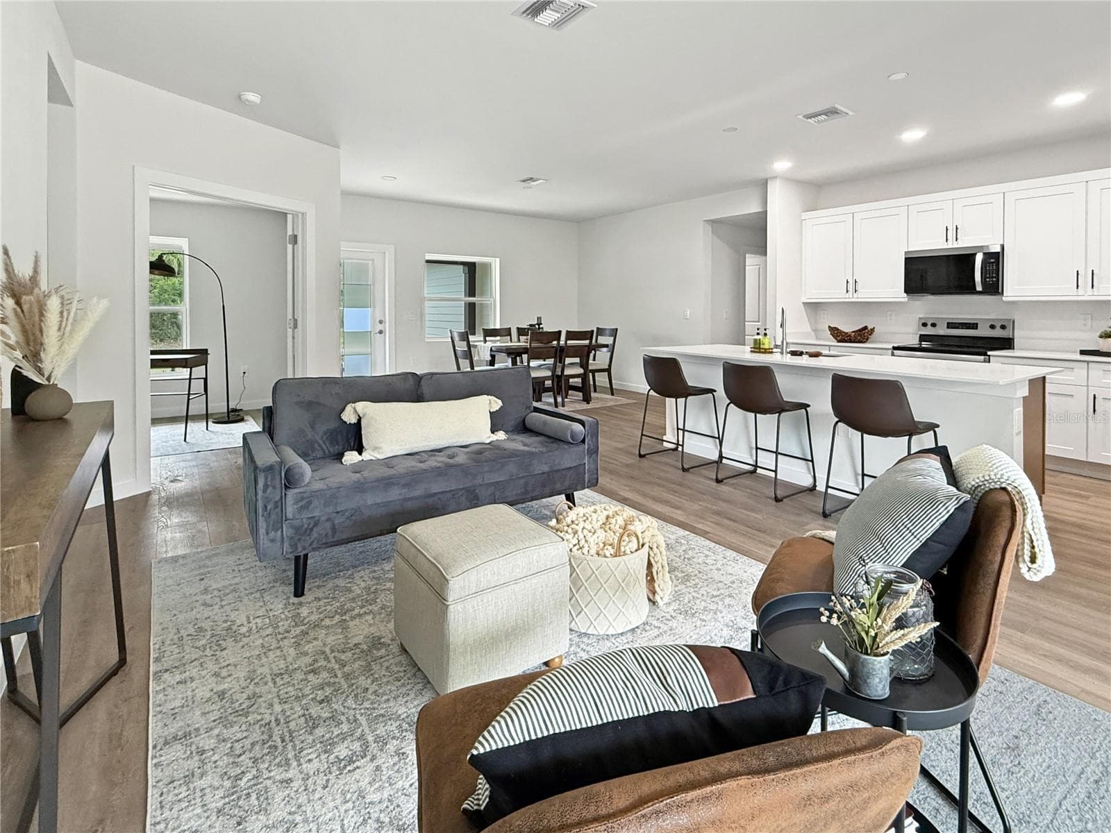 Living Room featuring Open Floor Plan - 73 BARSTOW ST, PORT CHARLOTTE