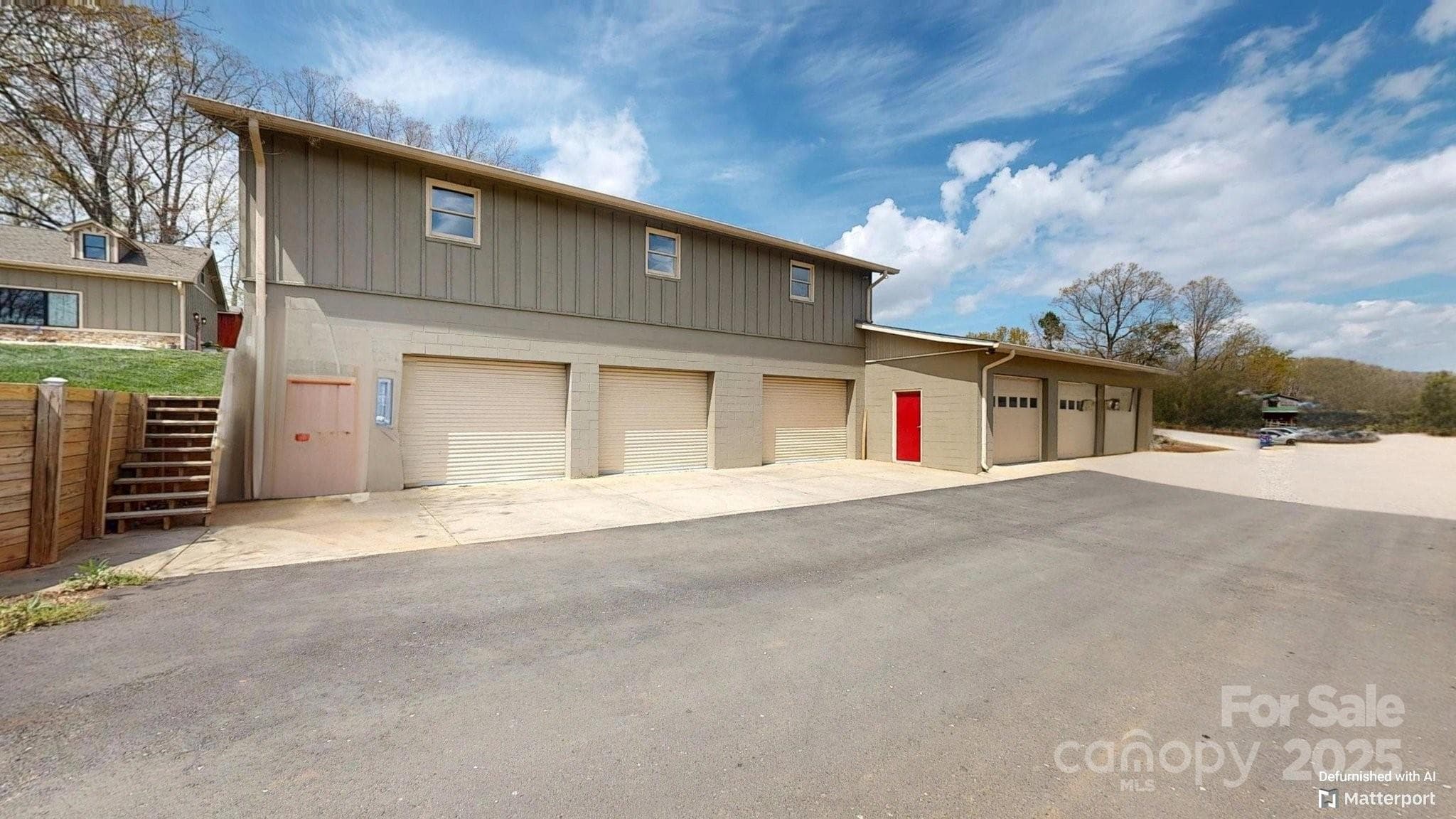 This is the front side of the original shop. - Mooresville