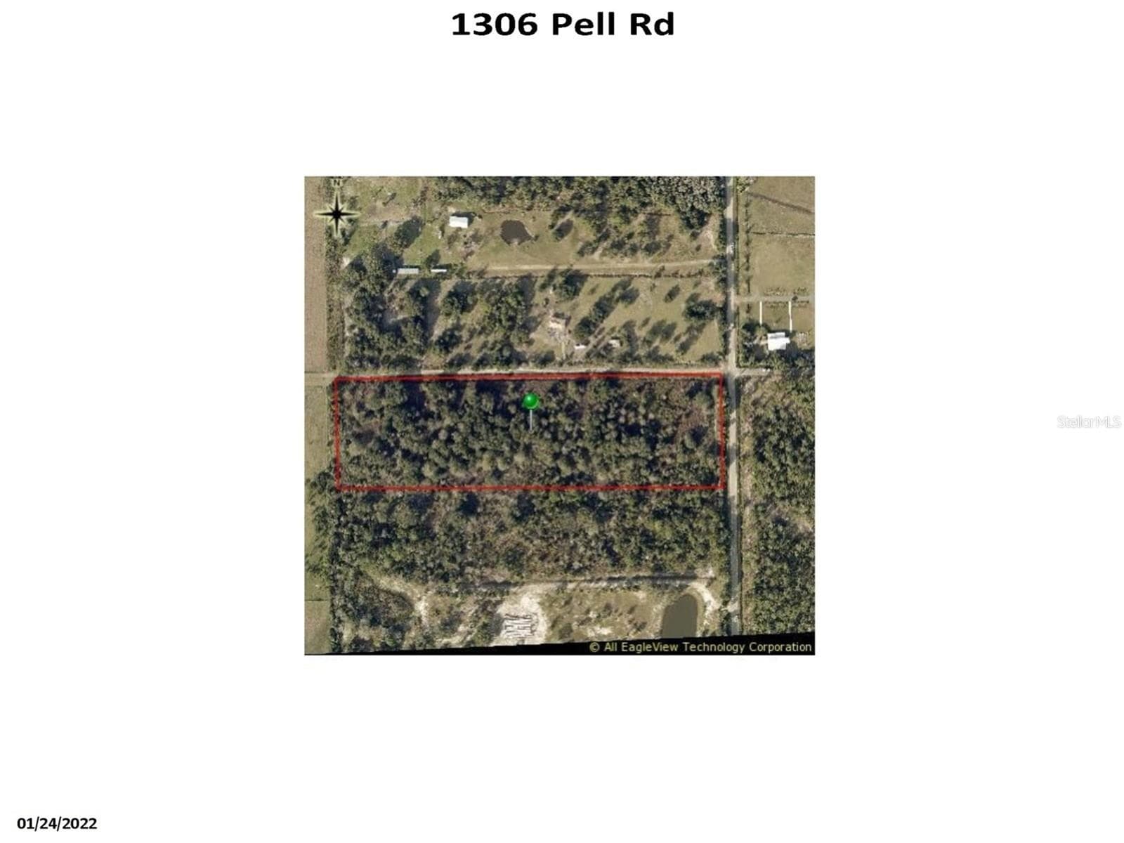 Land at 1306 PELL RD, OSTEEN, photo 4 of 4