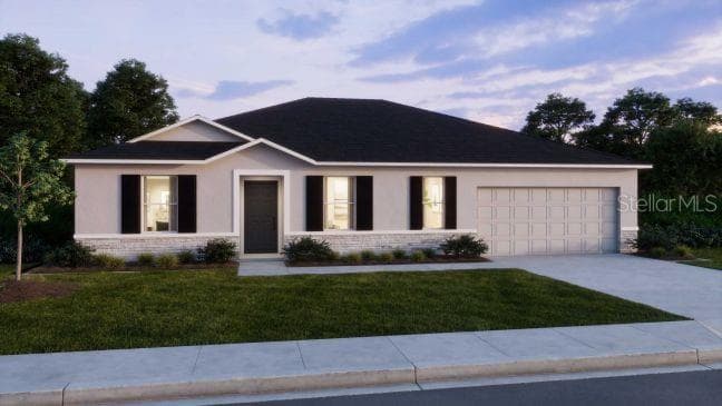 Artist Rendering at Dusk - 5268 HANFORD AVE, SPRING HILL