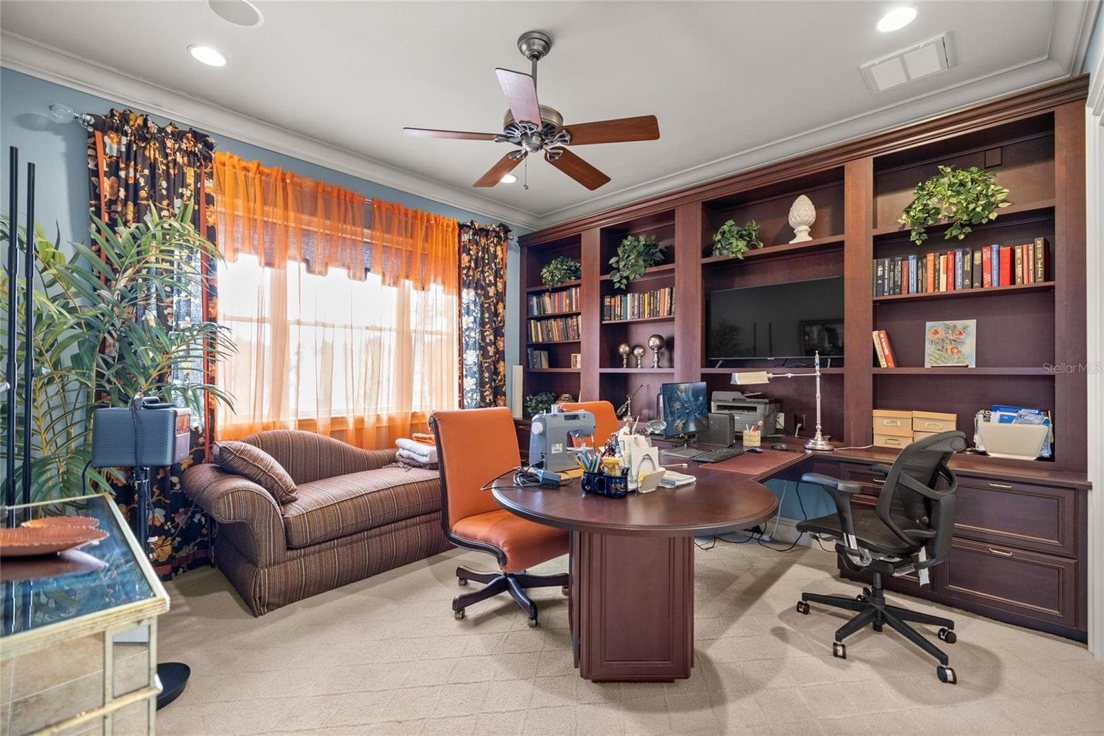 Guest bedroom 1, or converted second office/study - 6861 SW 179TH AVENUE RD, DUNNELLON