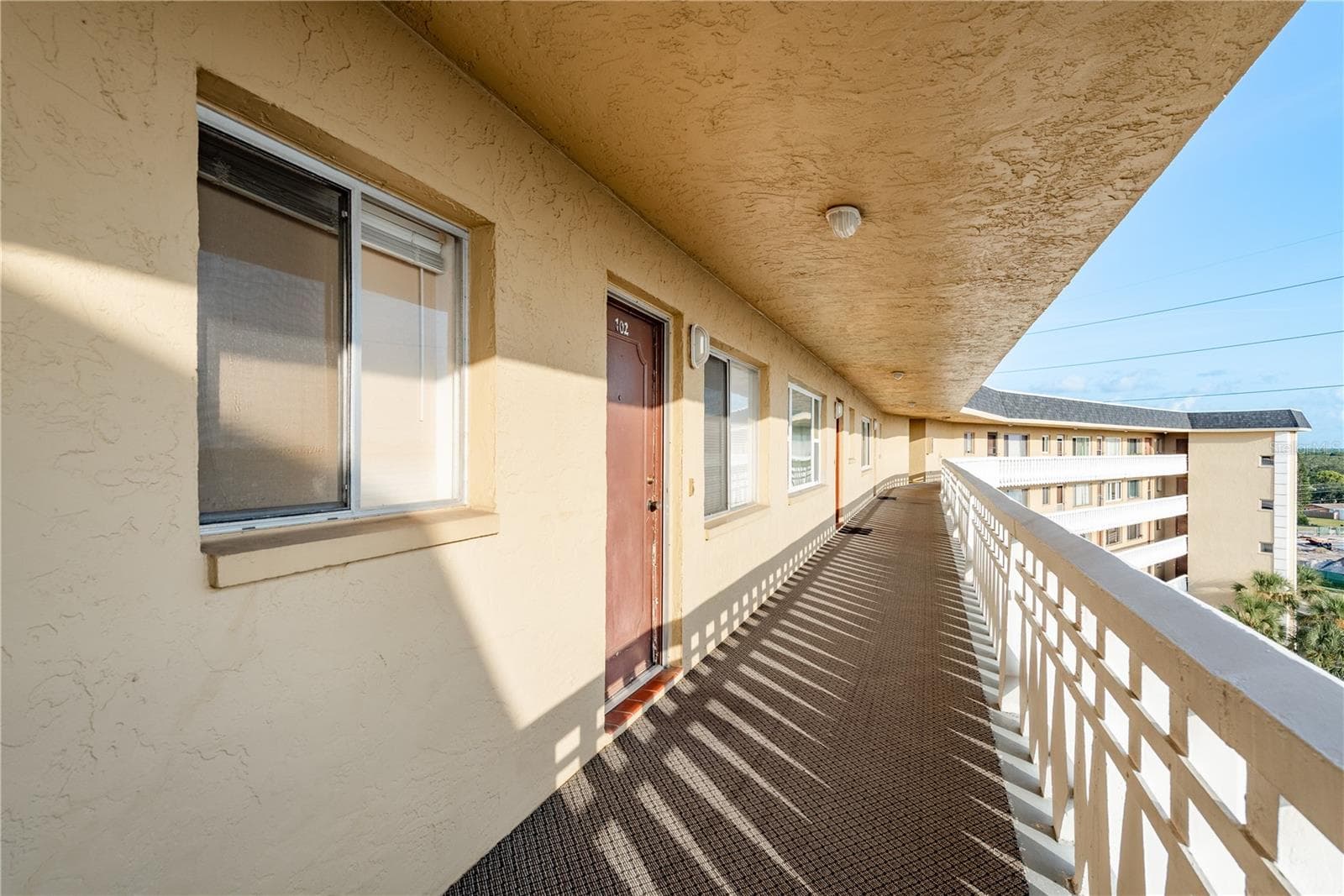 Balcony and Entrance - 8950 PARK BLVD #702, SEMINOLE