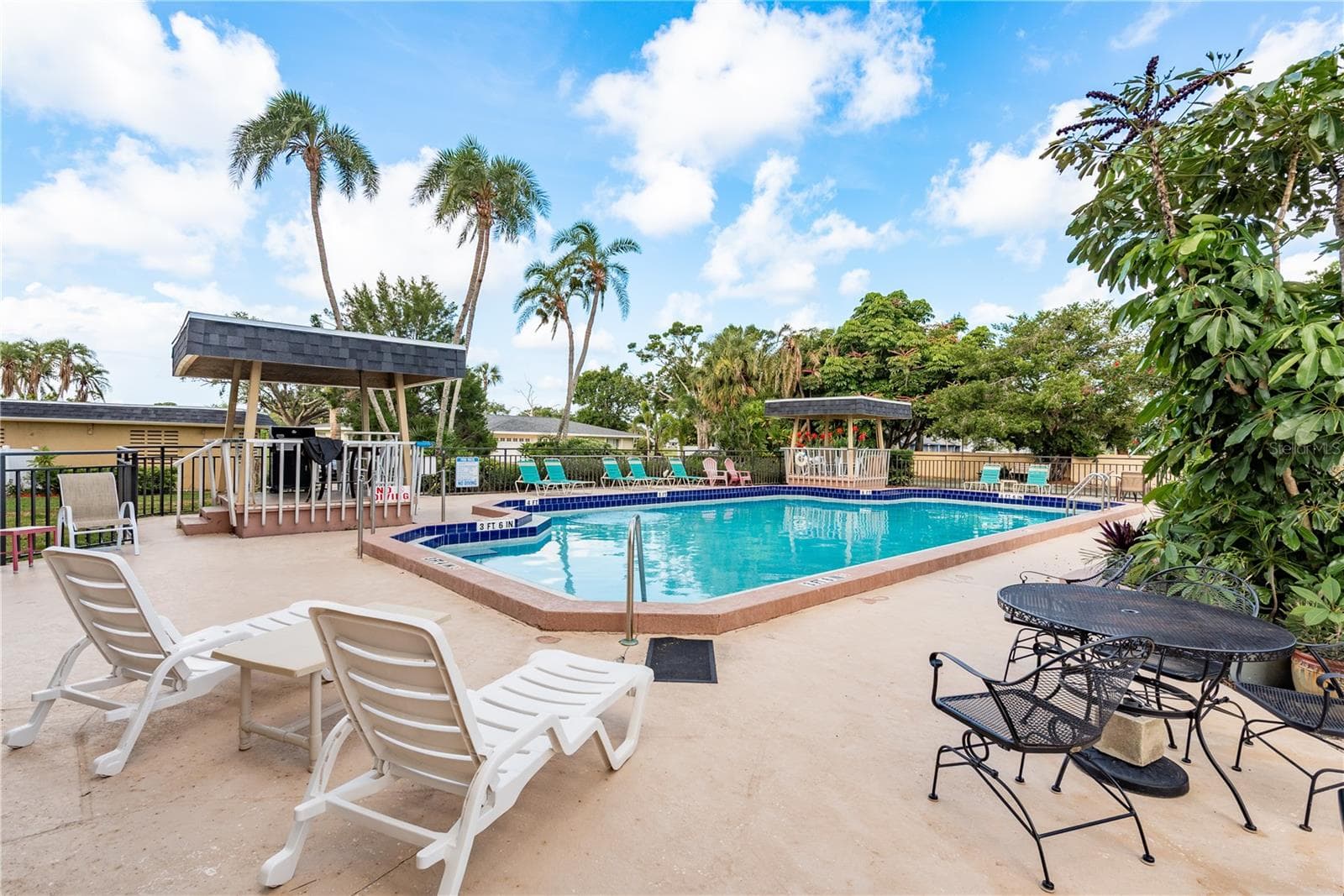 Pool area - 8950 PARK BLVD #702, SEMINOLE