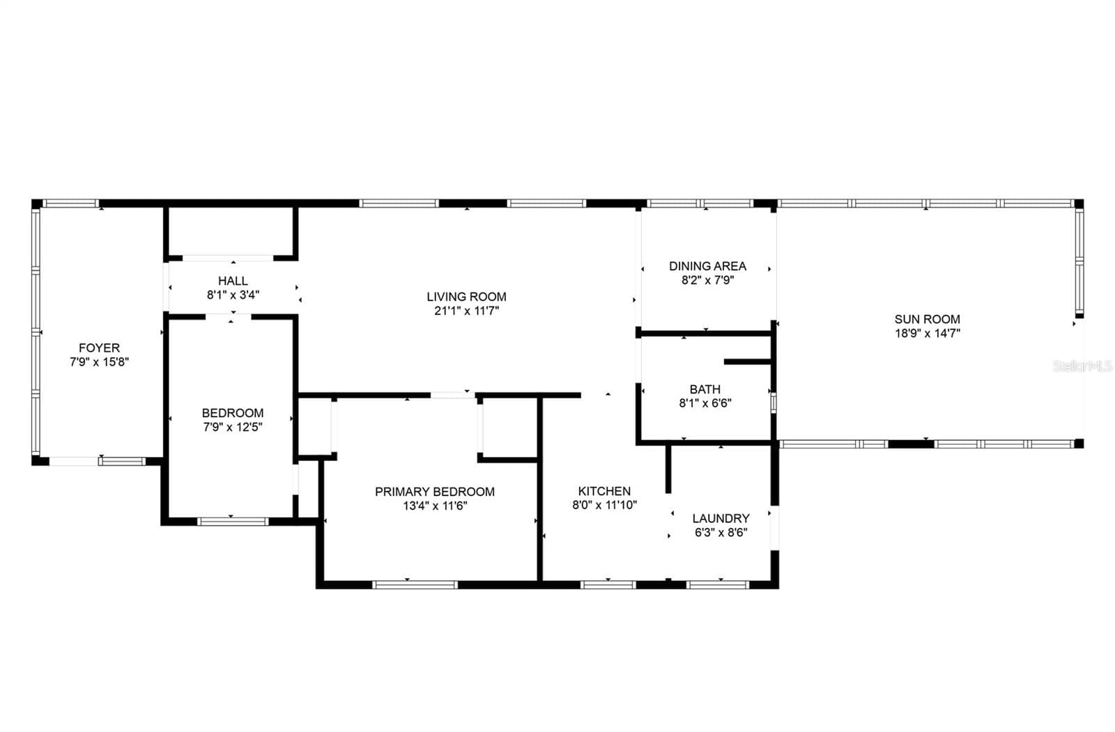 Floor Plan - 2705 2ND AVE W, BRADENTON