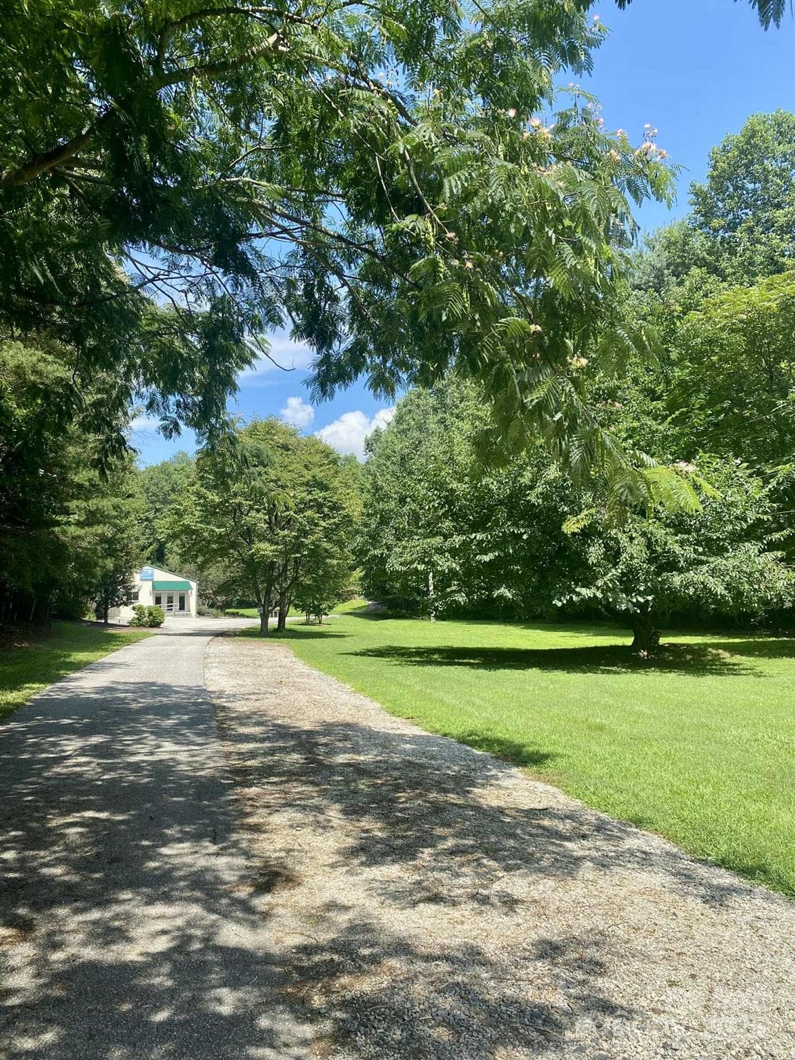 Driveway to office building. - 163 Gypsy Mountain Road, Marion