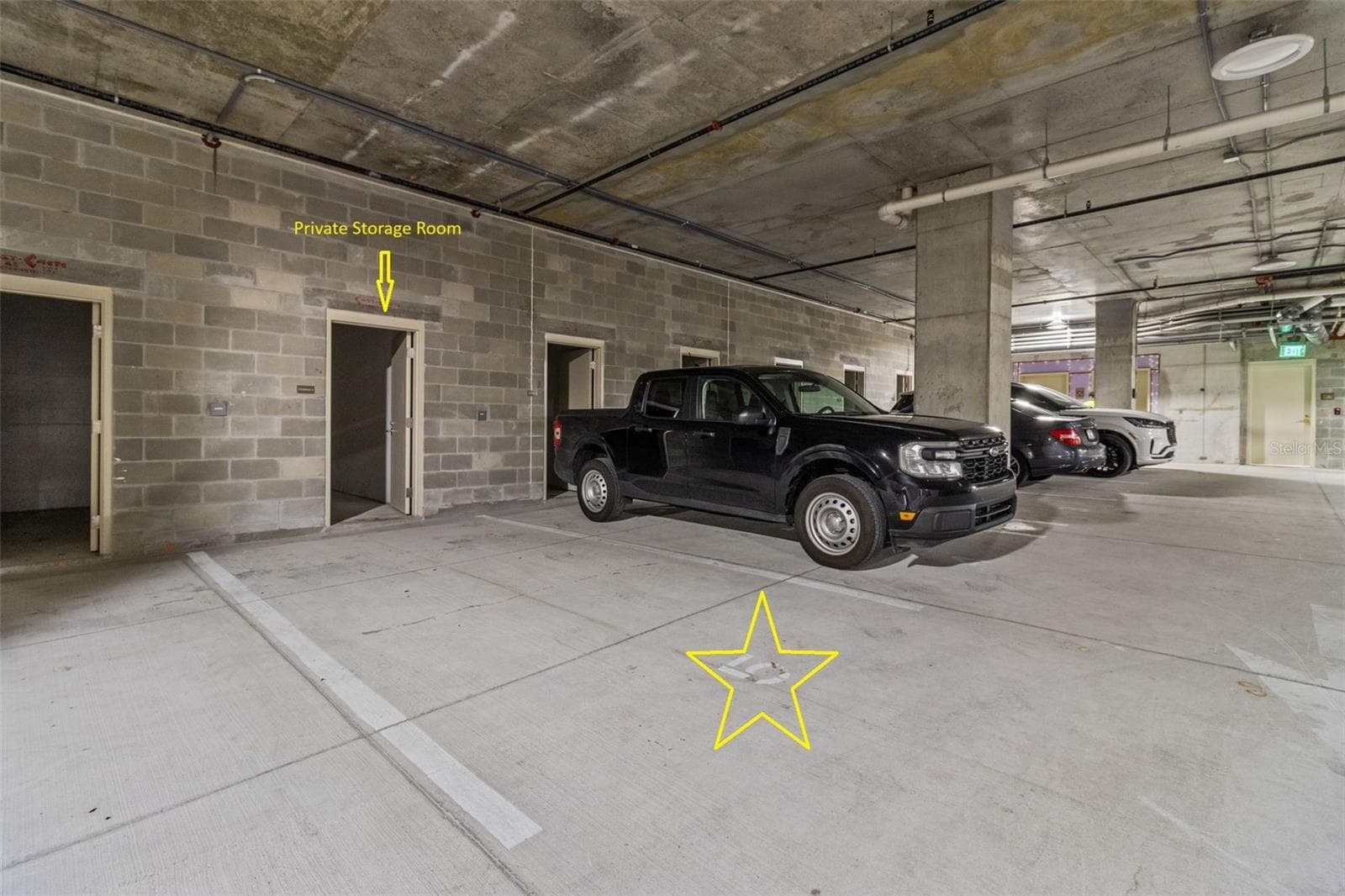 Parking Spot #5 & Private Storage - 126 4TH AVE NE #601, ST PETERSBURG