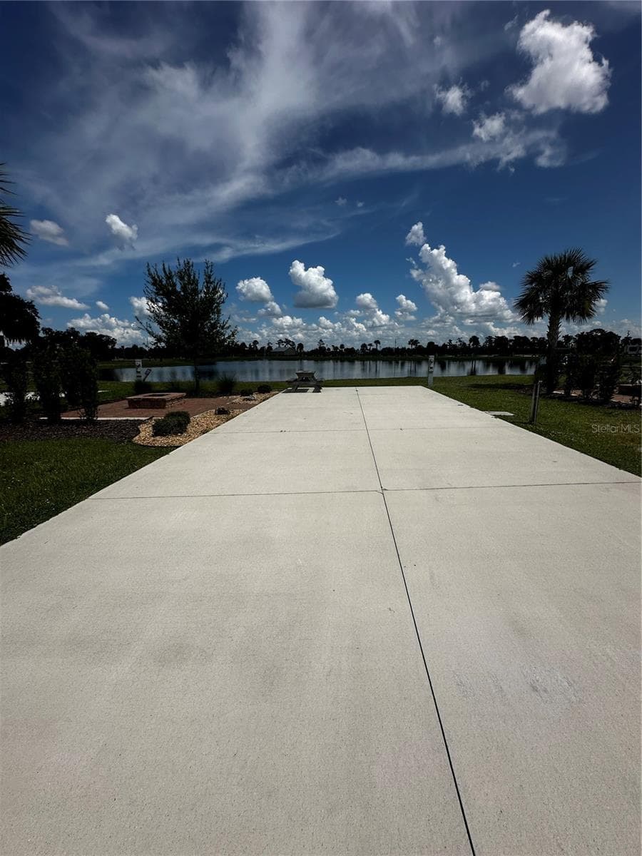 Back end view on lot - 16950 CR 630 #123, LAKE WALES