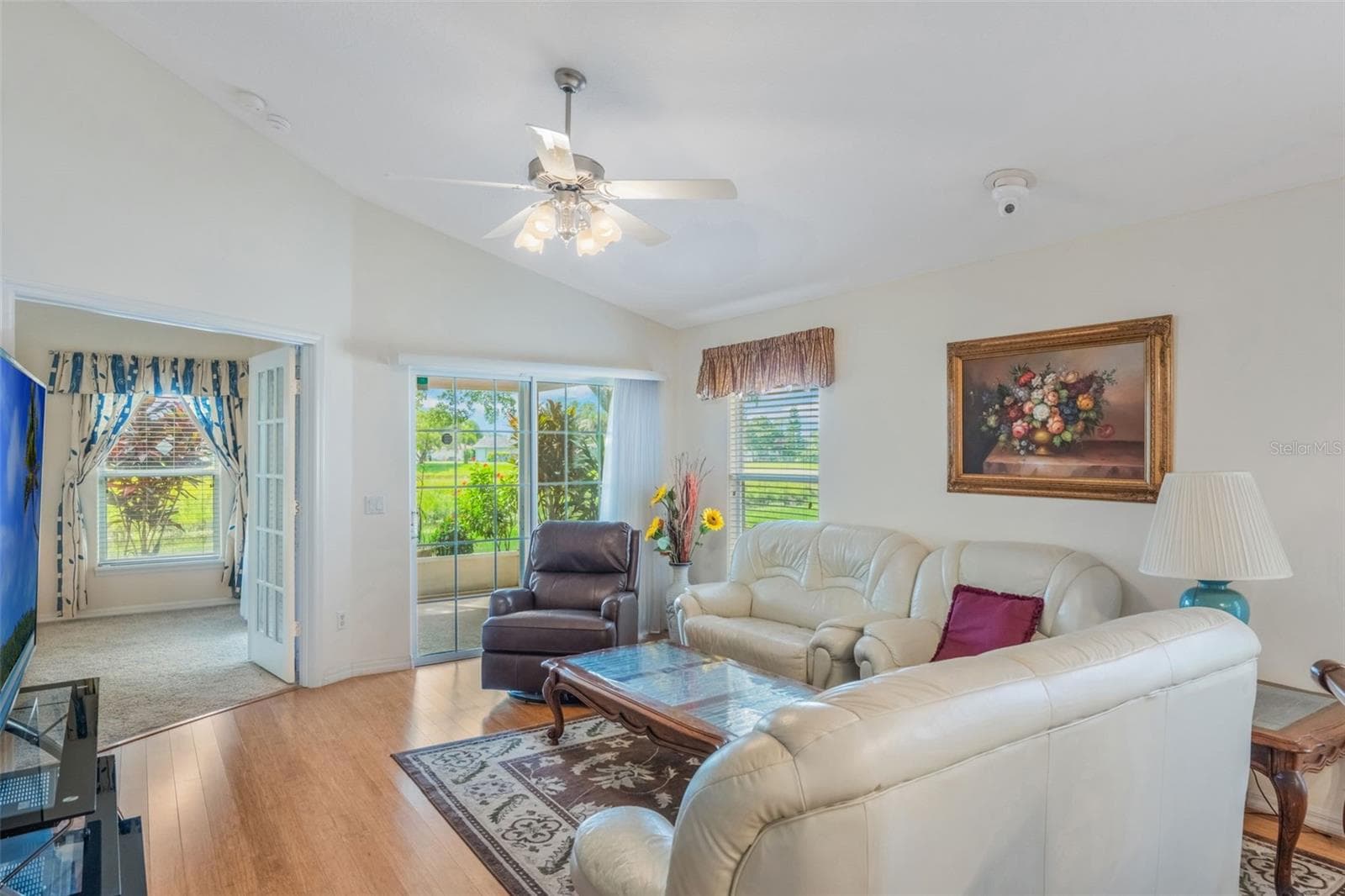 Family Room toward the Patio - 5389 WATERVISTA DR, ORLANDO