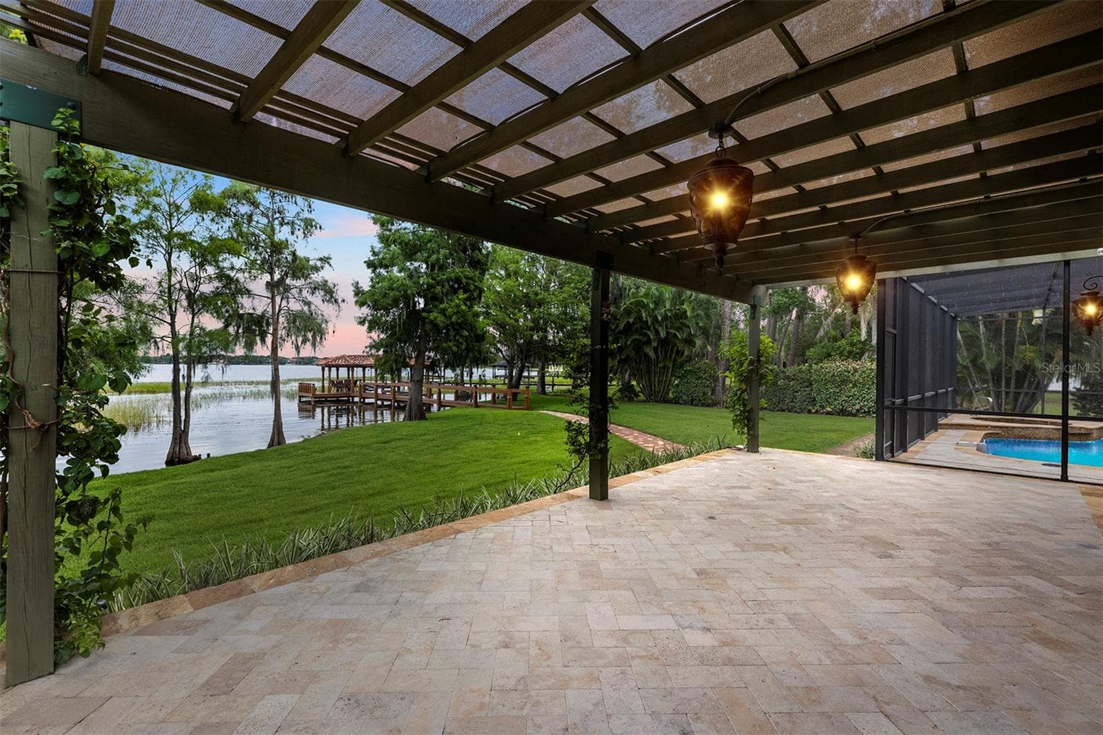 Second Outdoor Patio - 10203 TROUT RD, ORLANDO