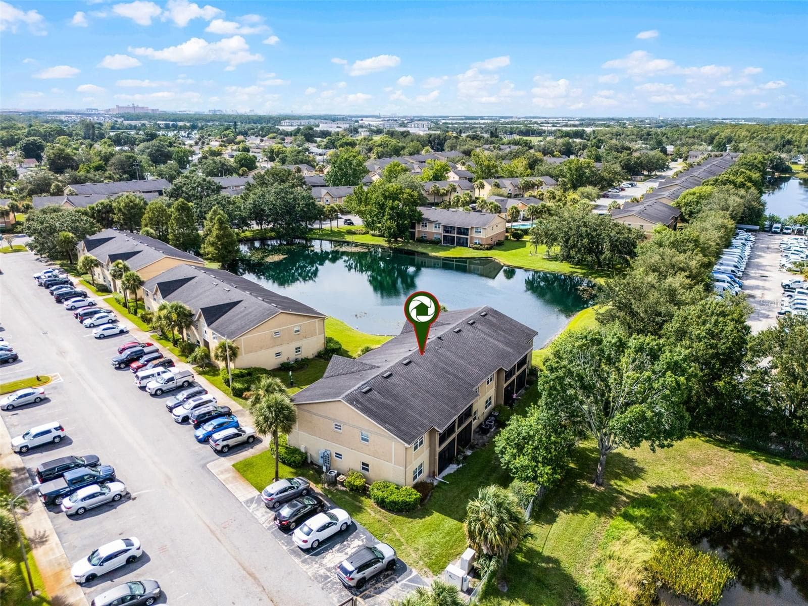 Aerial View - 2401 BARLEY CLUB CT #2, ORLANDO