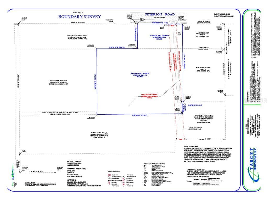 Land at 0 PETERSON RD, ODESSA, photo 2 of 2