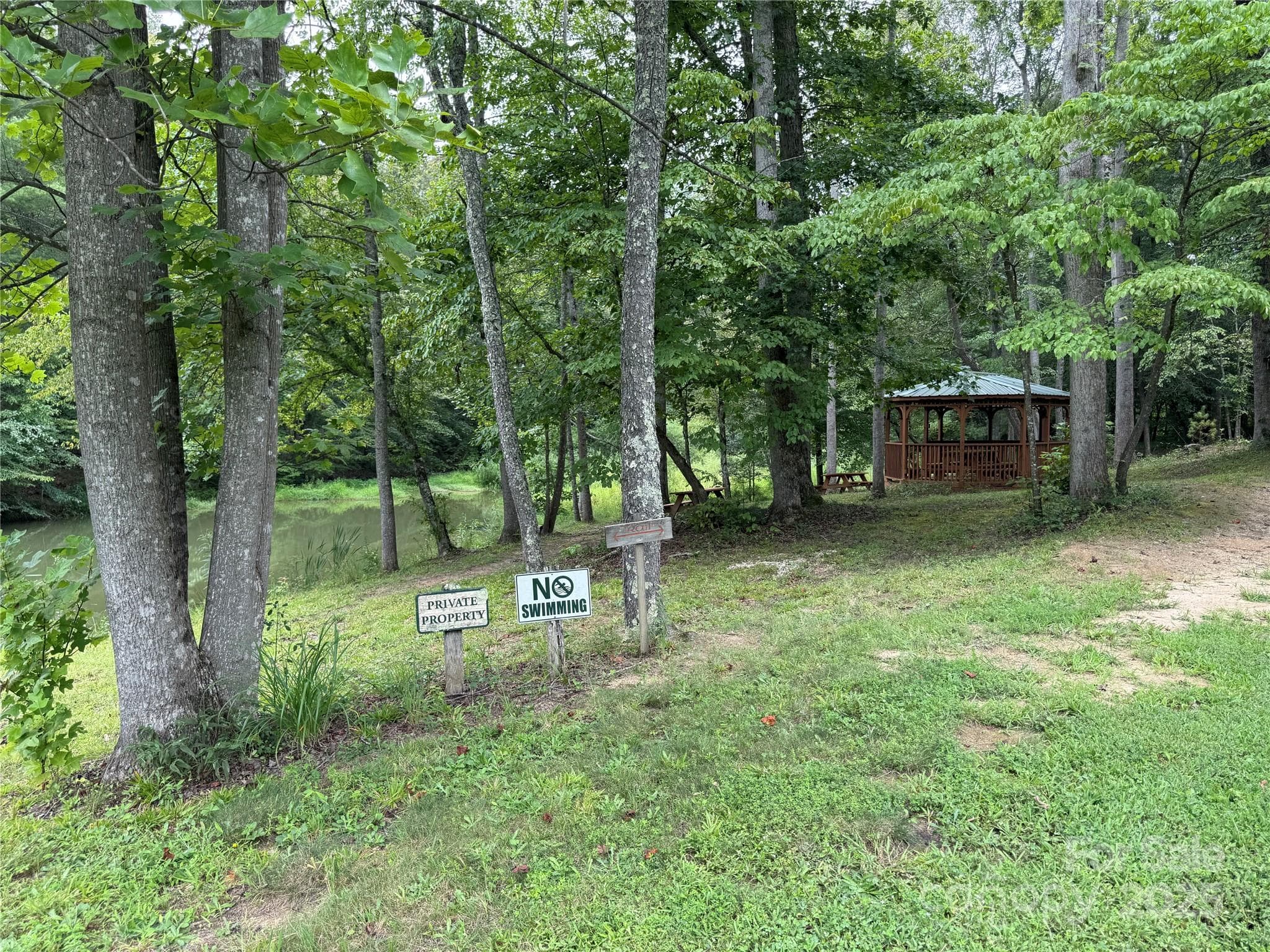 Community Pond, Gazebo and Picnic Area - Moravian Falls