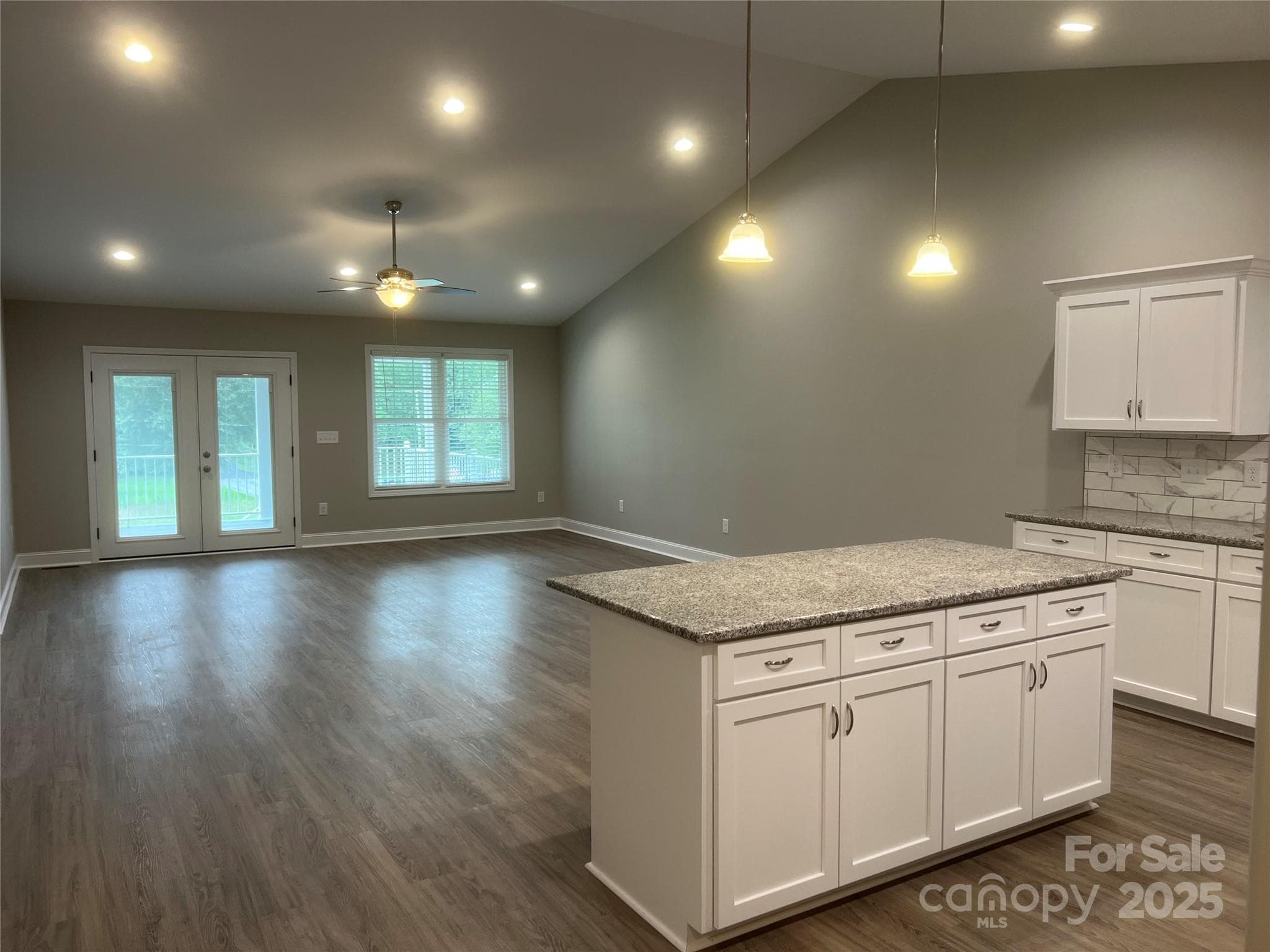 Living, Dining & Kitchen area - 302 E Boyd Street, Maiden