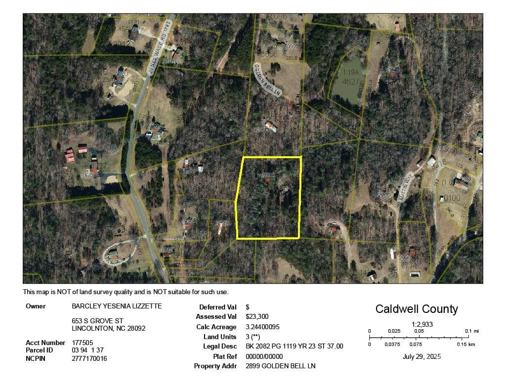 Lot at 2899 Golden Bell Lane, Hudson, photo 3 of 8