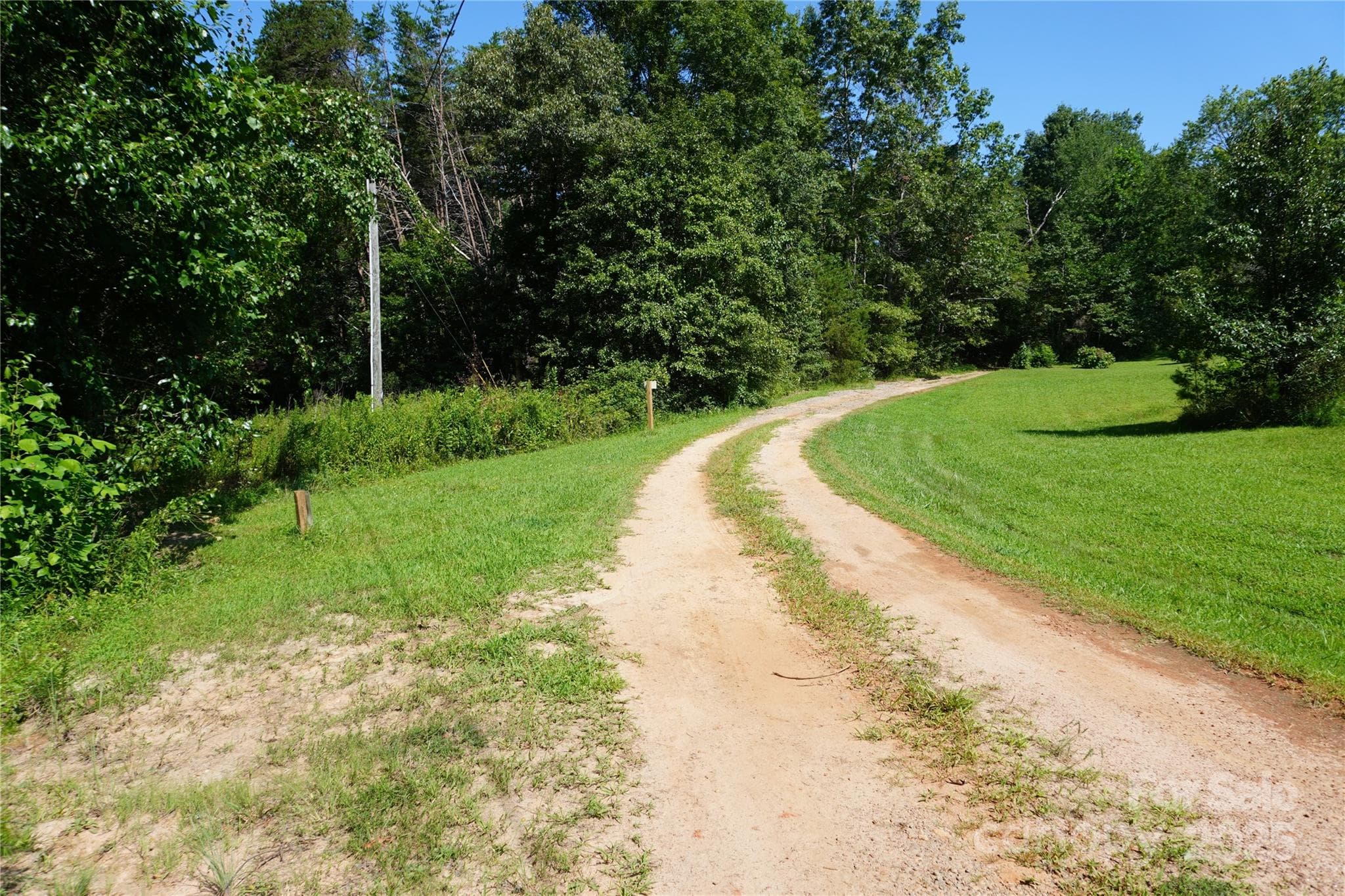 Road leaving the land - 2899 Golden Bell Lane, Hudson