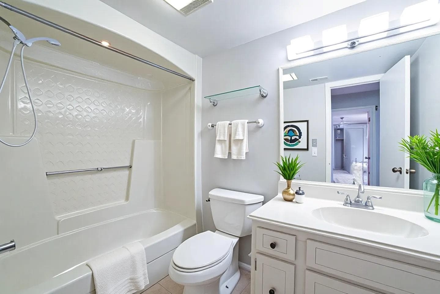 Virtually Staged 2nd Bathroom - 202 TERRACE CT, SANFORD
