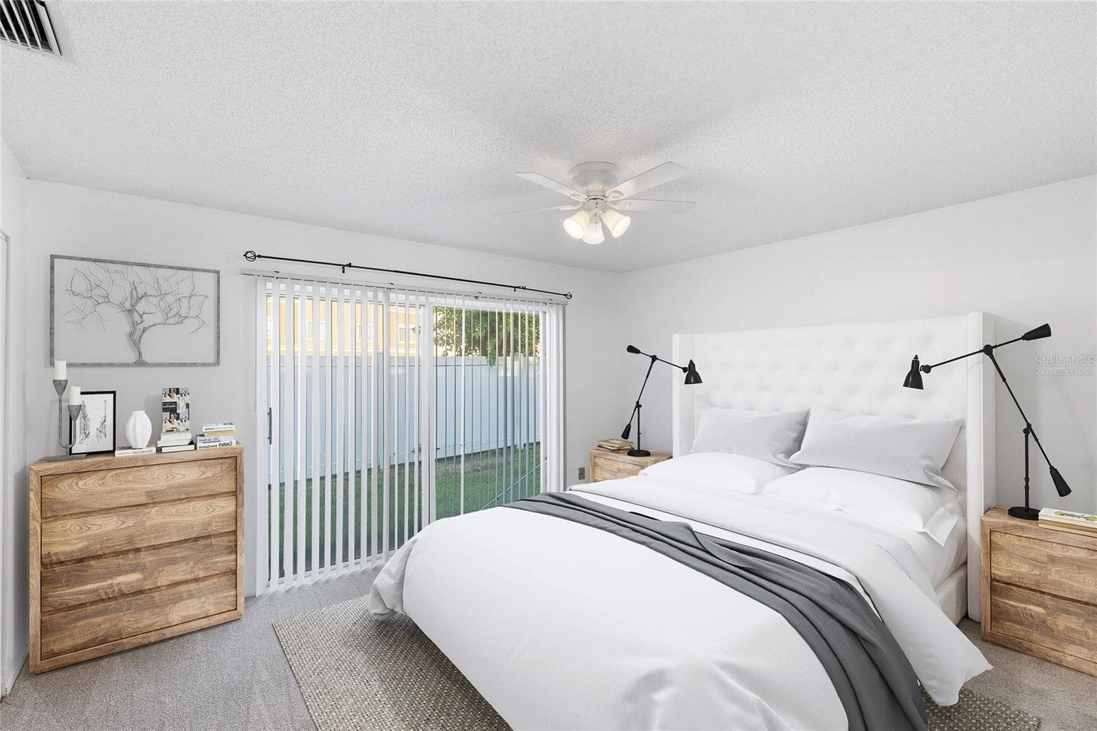 Primary Bedroom (Virtually Staged) - 1726 TROPICAL CT, TAVARES
