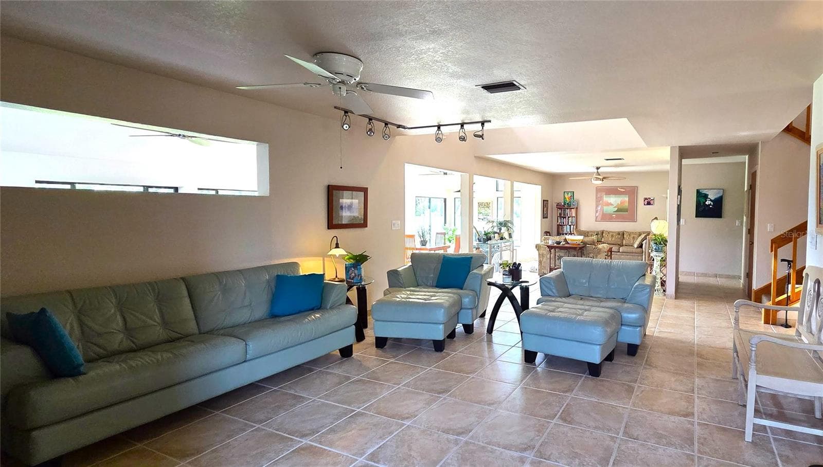 Living room 15.5 x 17 - 2076 RIVER BASIN TER, PUNTA GORDA