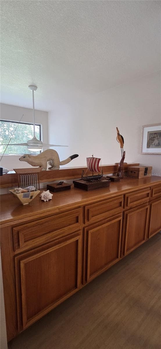 Credenza in upstairs hall overlooking atrium. - 2076 RIVER BASIN TER, PUNTA GORDA