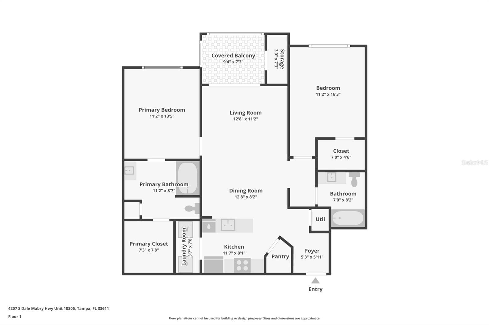 Condominium at 4207 S DALE MABRY HIGHWAY #11207, TAMPA, photo 42 of 59