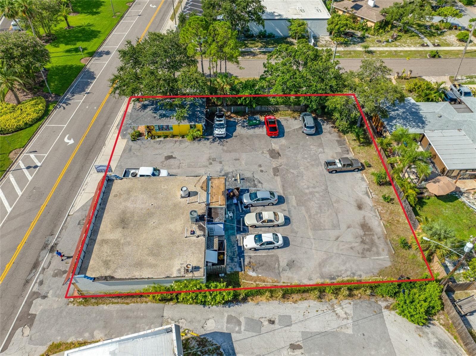 1726 N Ft Harrison - North view - 1726 N FORT HARRISON AVE, CLEARWATER