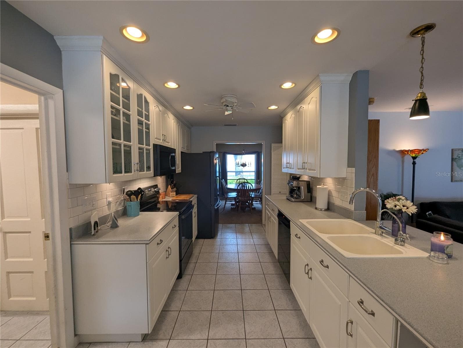 Kitchen to Dining room - 5710 S BERNIE ST, TAMPA