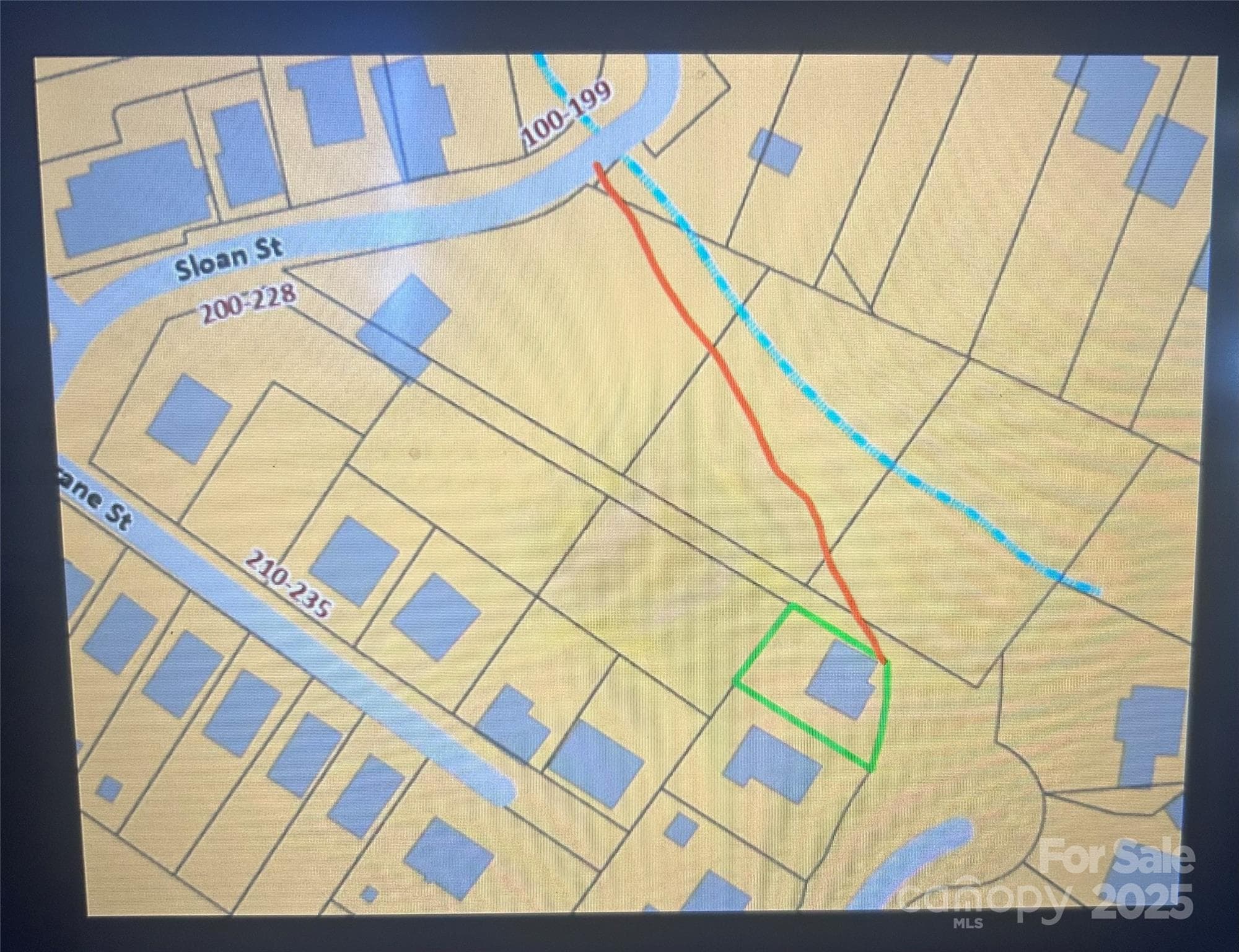Future Extension of Potts St near 110 Potts St. - Davidson