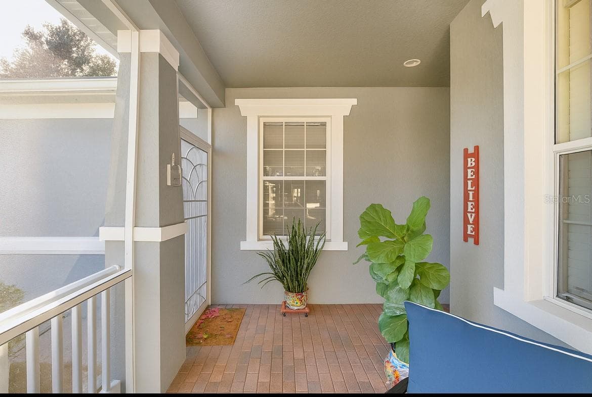 Front porch - 119 CRESCENT MOON DR, GROVELAND