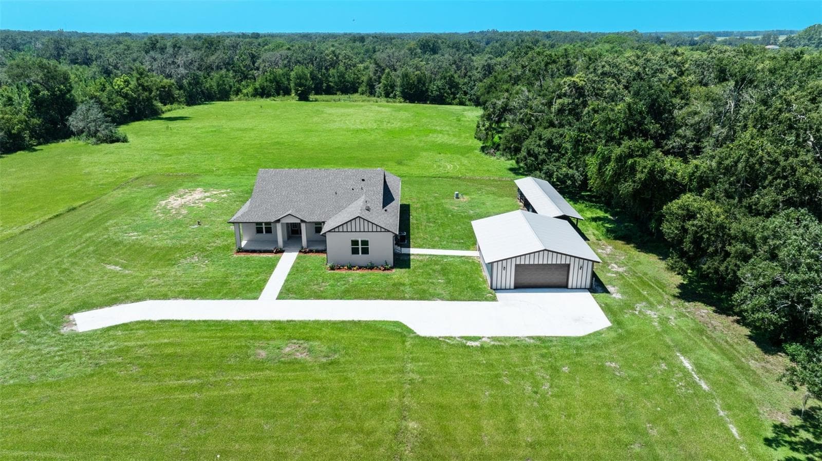 front aerial view looking east to west - 13219 NEWGENT RD, SAN ANTONIO