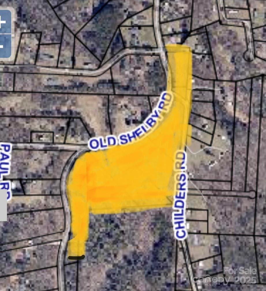 *Property lines are approx. - 0 Old Shelby Road, Hickory
